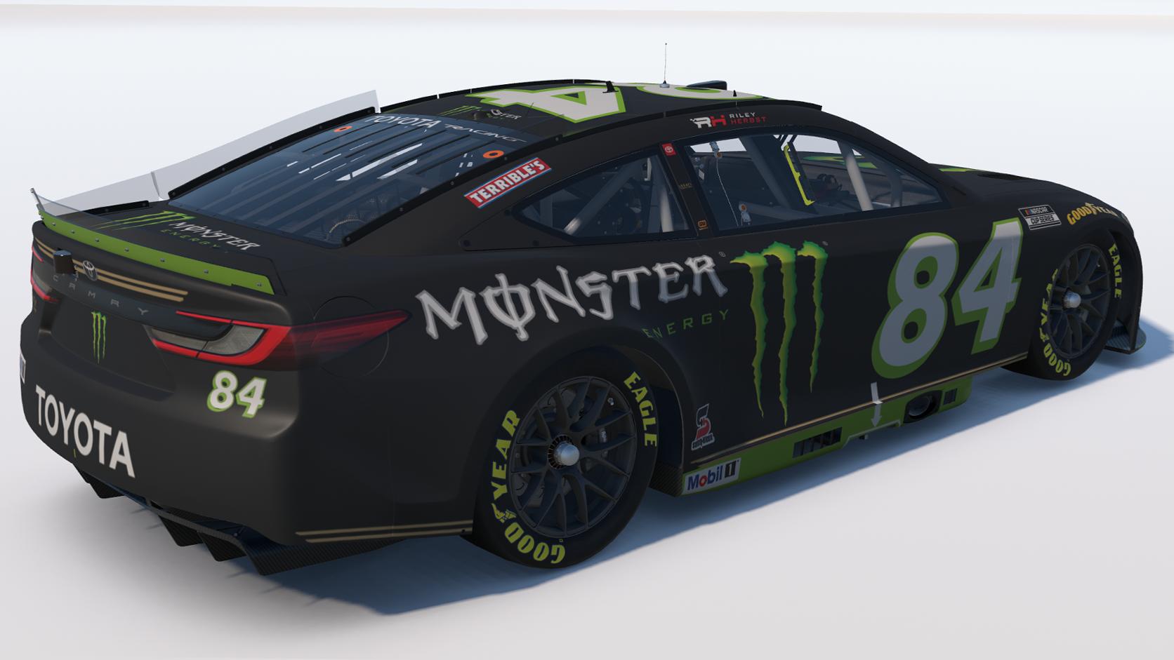Preview of 2027 Riley Herbst Monster Energy Camry XSE by Matt Ridgway
