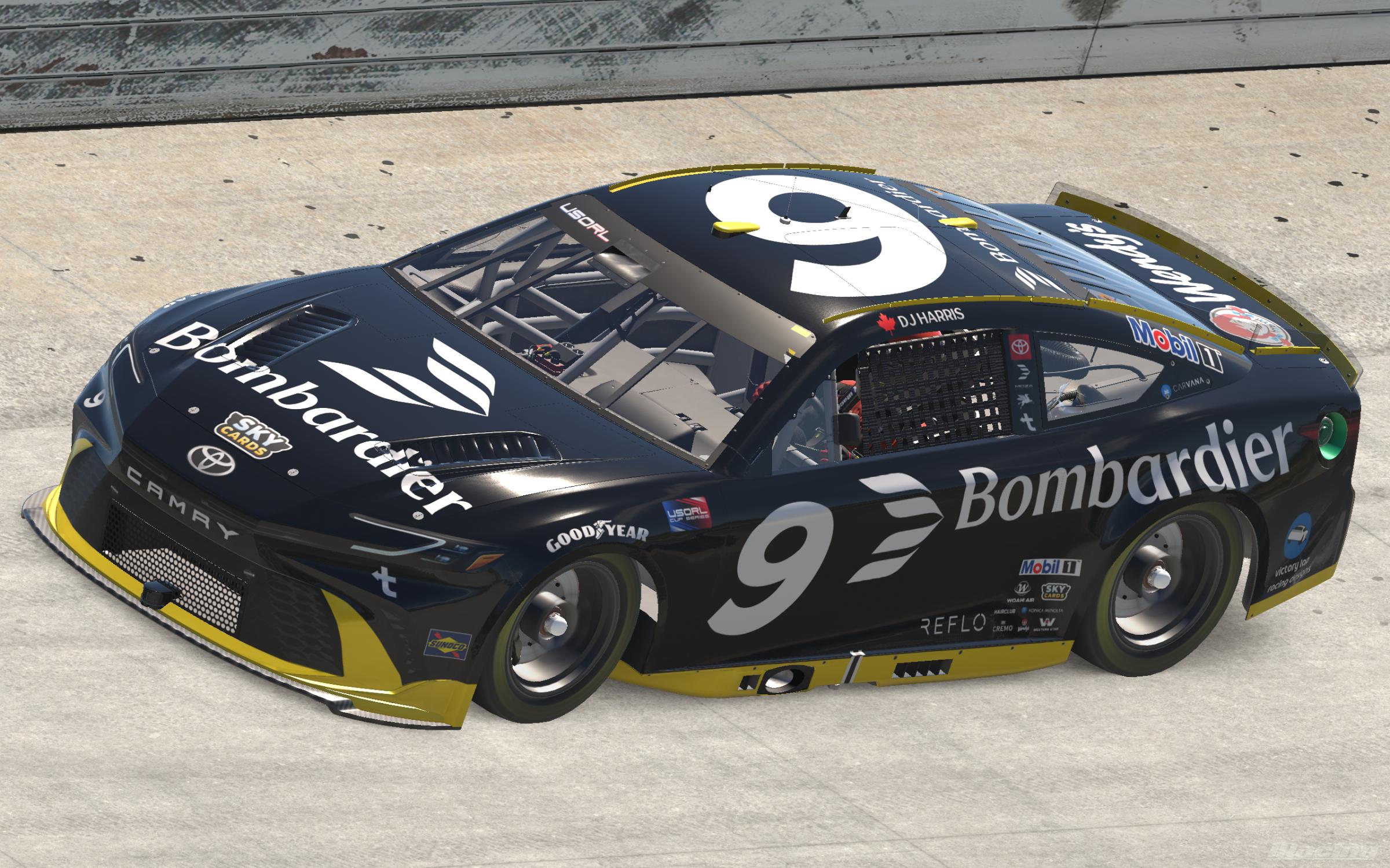 Preview of #9 - DJ Harris - Bombardier Toyota Camry "Canadian Airways CF-AMB" by Darrel Harris