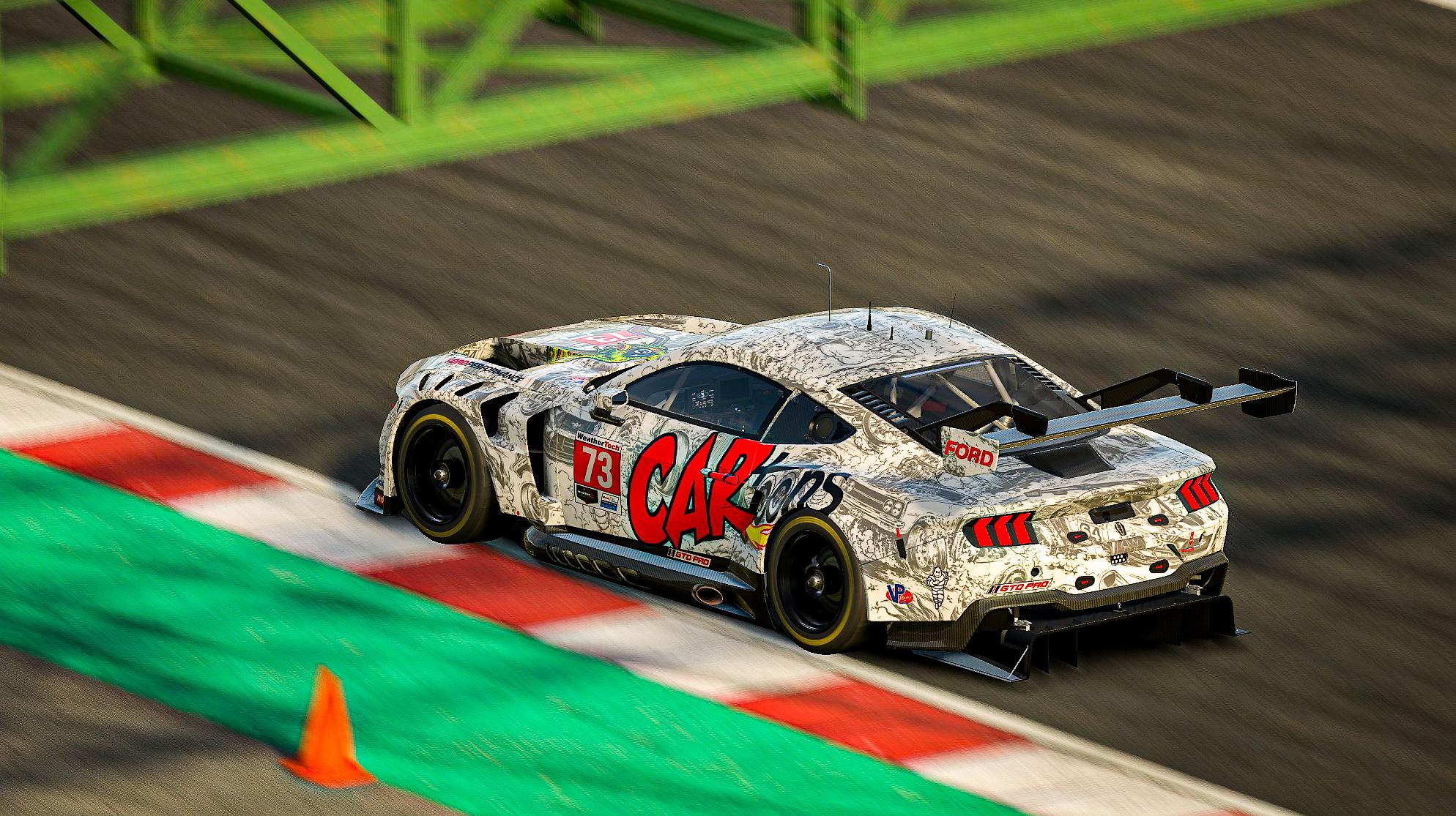 Preview of Cartoons Magazine - Mustang GT3 by Jason Jones22