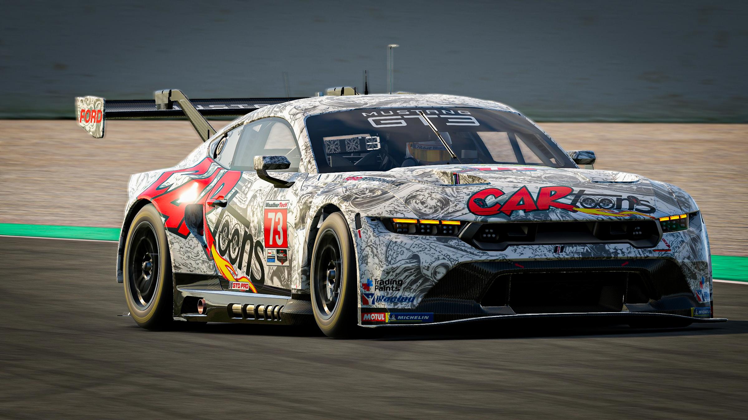 Preview of Cartoons Magazine - Mustang GT3 by Jason Jones22