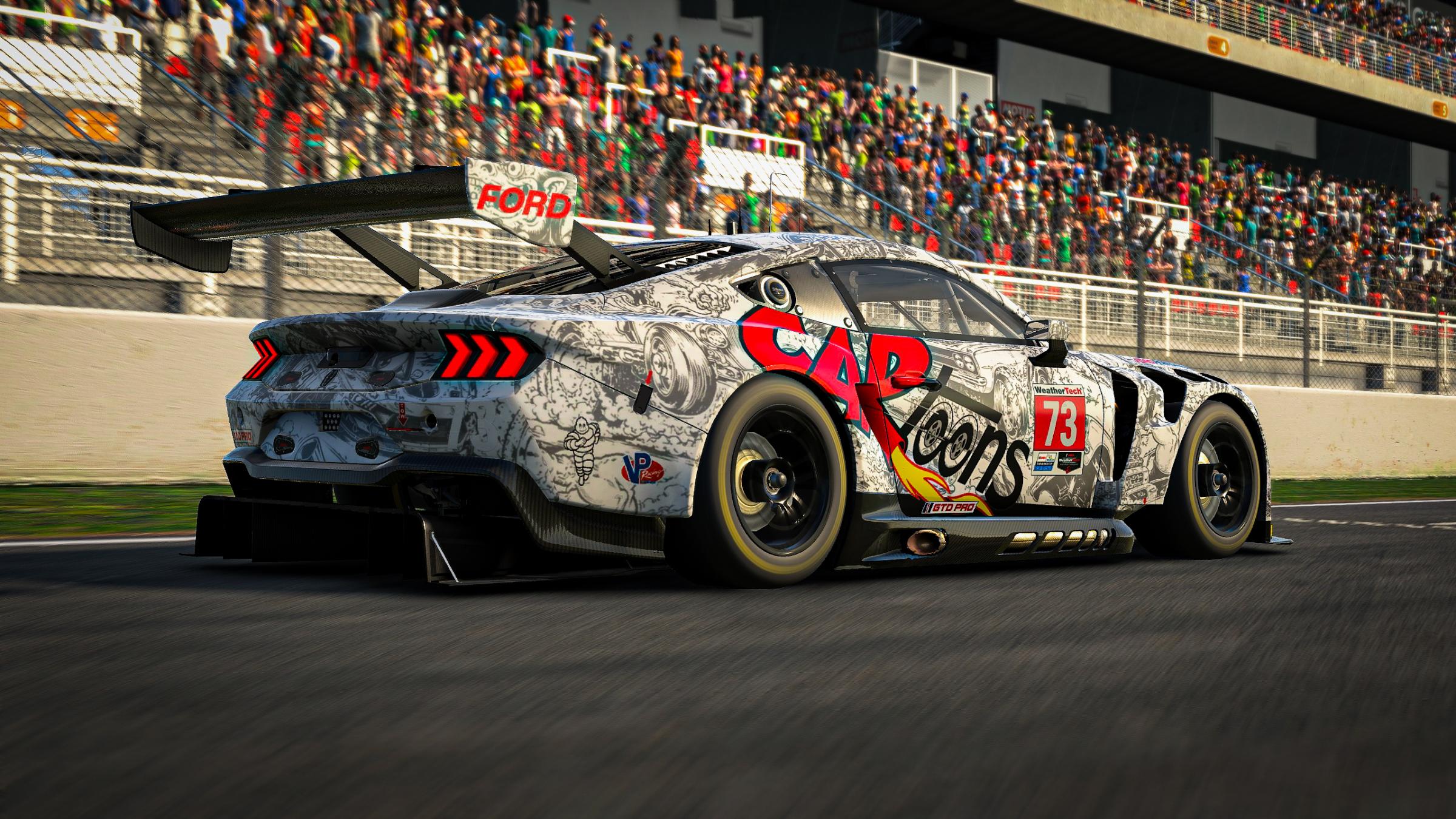 Preview of Cartoons Magazine - Mustang GT3 by Jason Jones22
