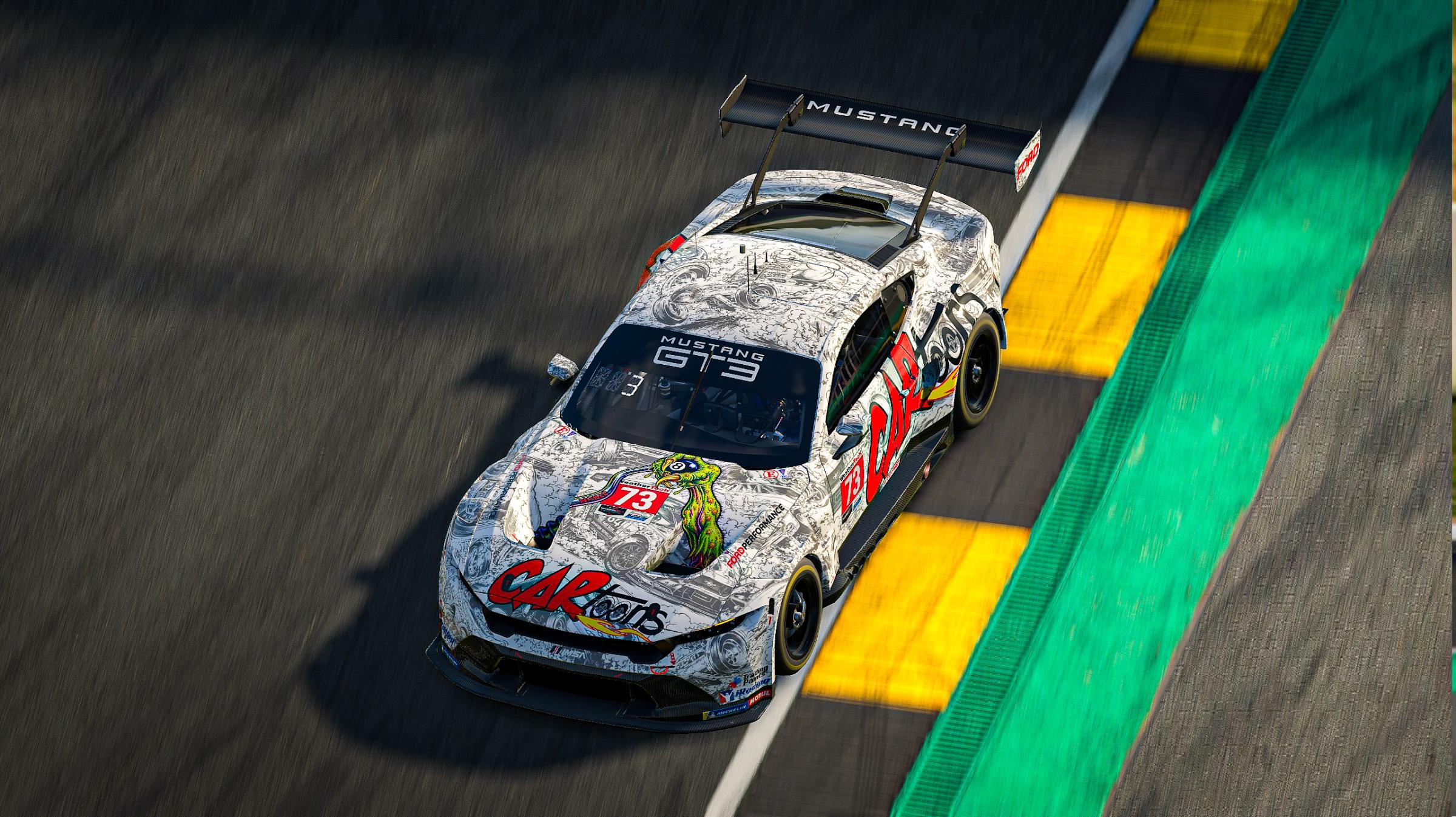Preview of Cartoons Magazine - Mustang GT3 by Jason Jones22