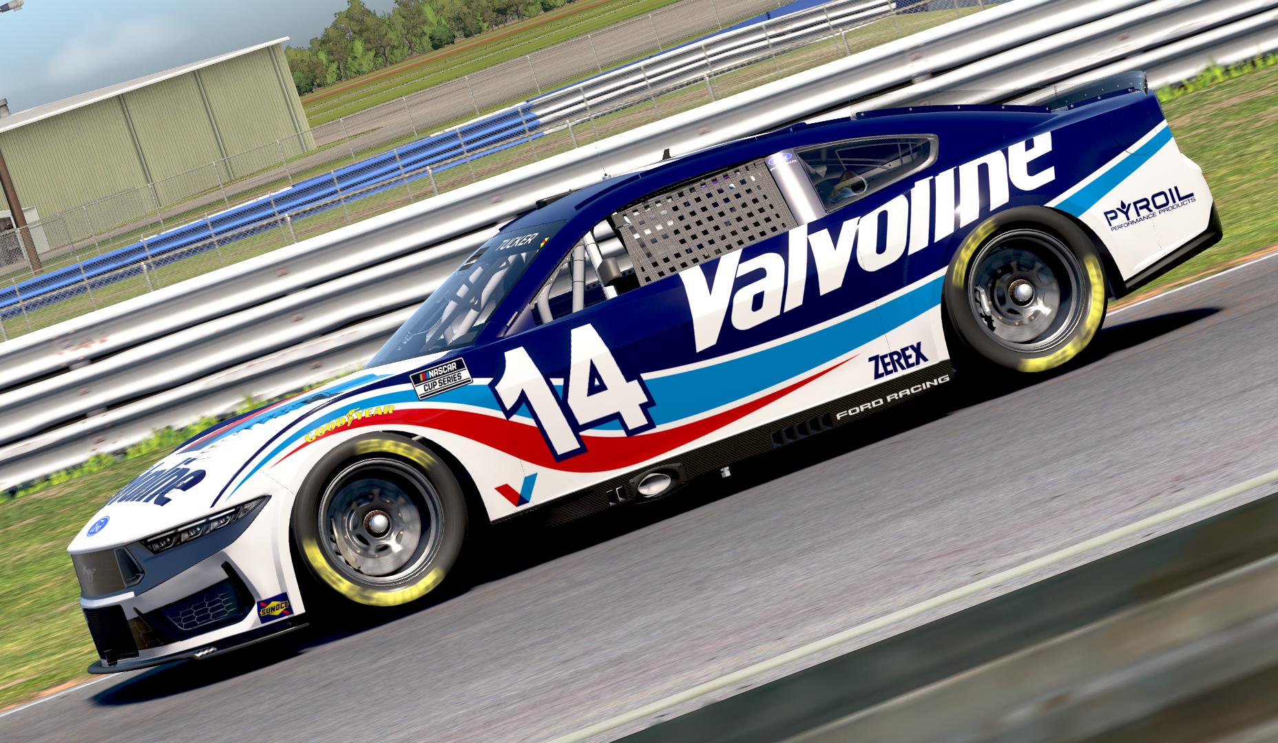 Preview of Retro Valvoline Mustang by Tyler Tucker