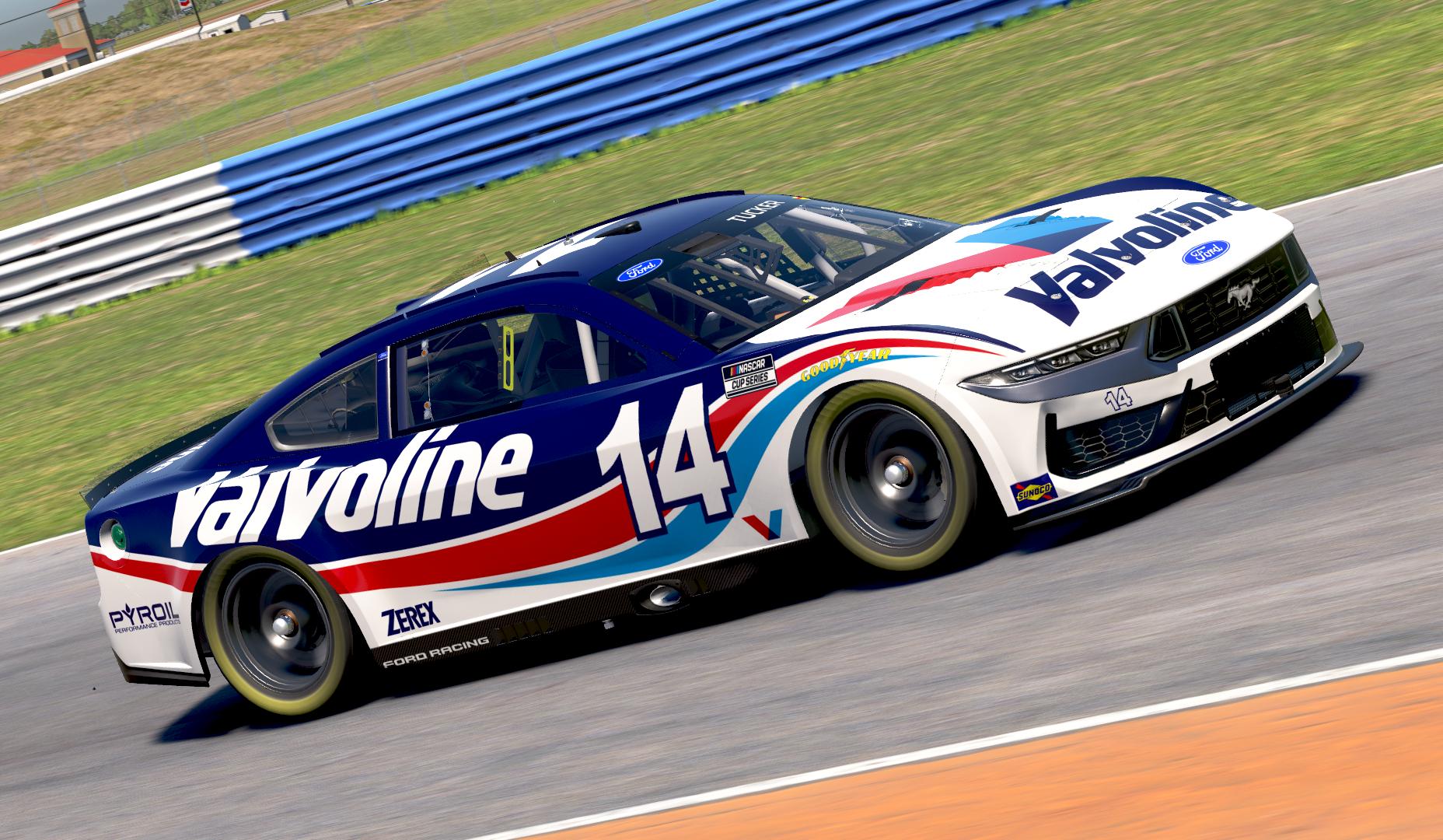 Preview of Retro Valvoline Mustang by Tyler Tucker