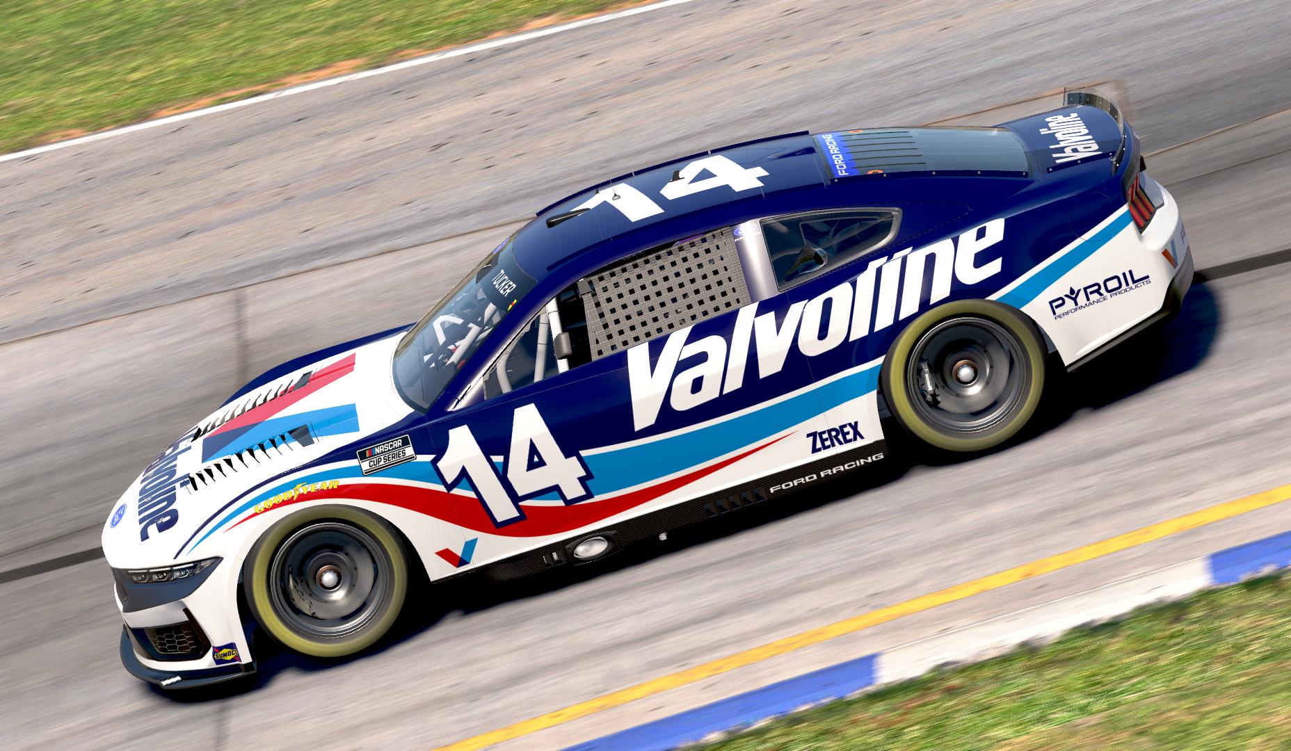 Preview of Retro Valvoline Mustang by Tyler Tucker