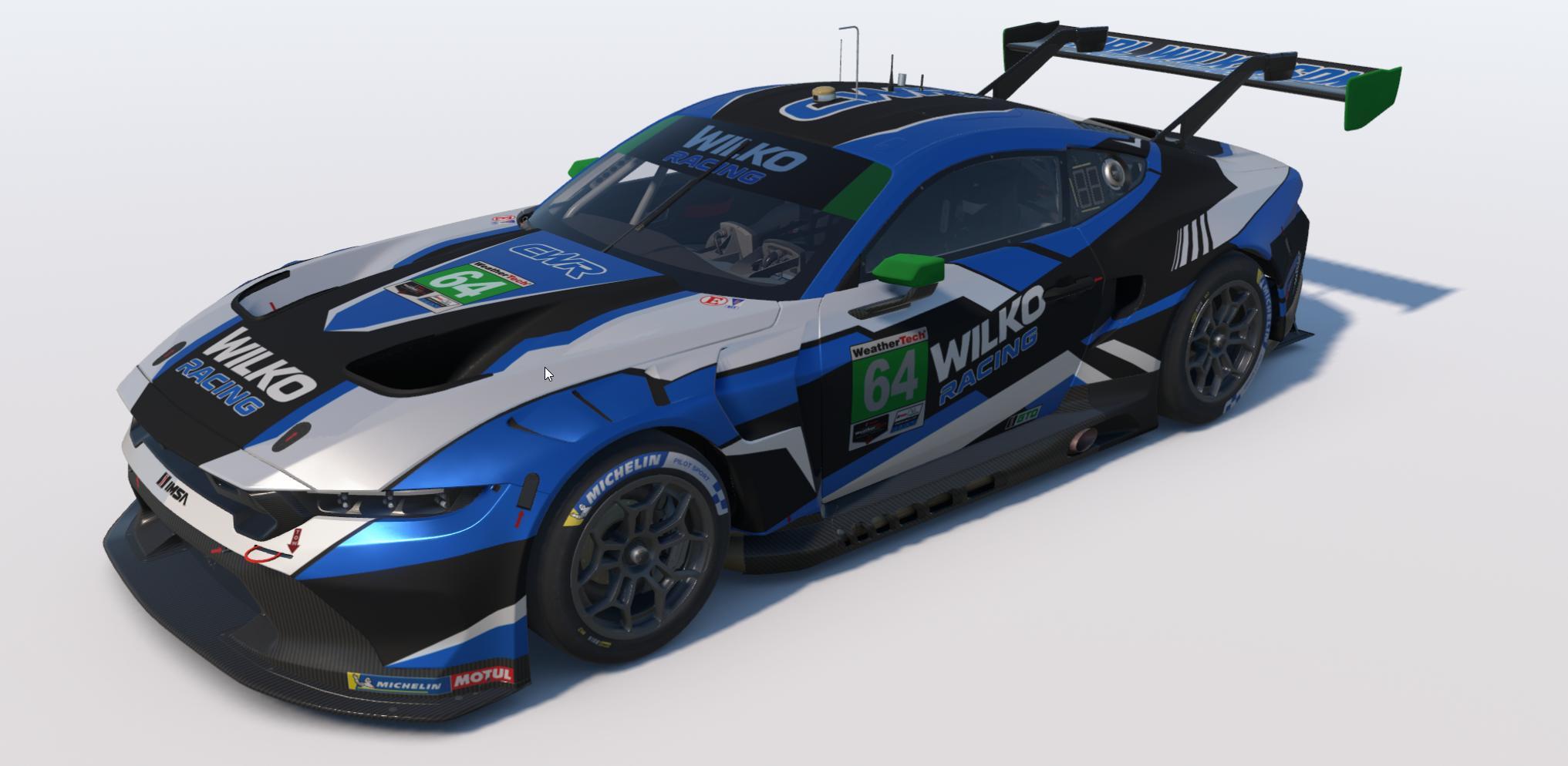Preview of Wilko Racing Mustang by Justin Wellbelove