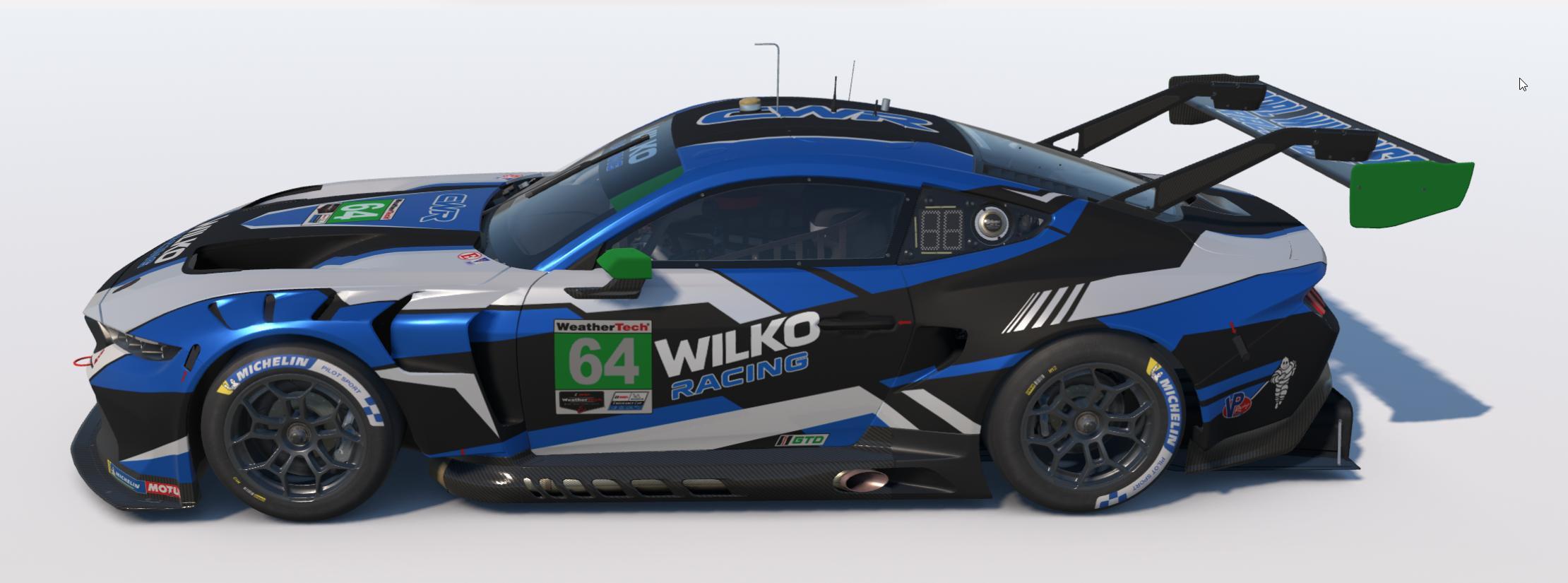 Preview of Wilko Racing Mustang by Justin Wellbelove