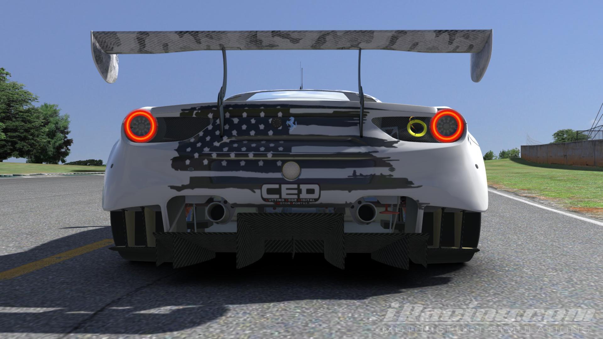 Black Rifle Coffee Arctic Camo Ferrari 488 by Marshall W. - Trading Paints