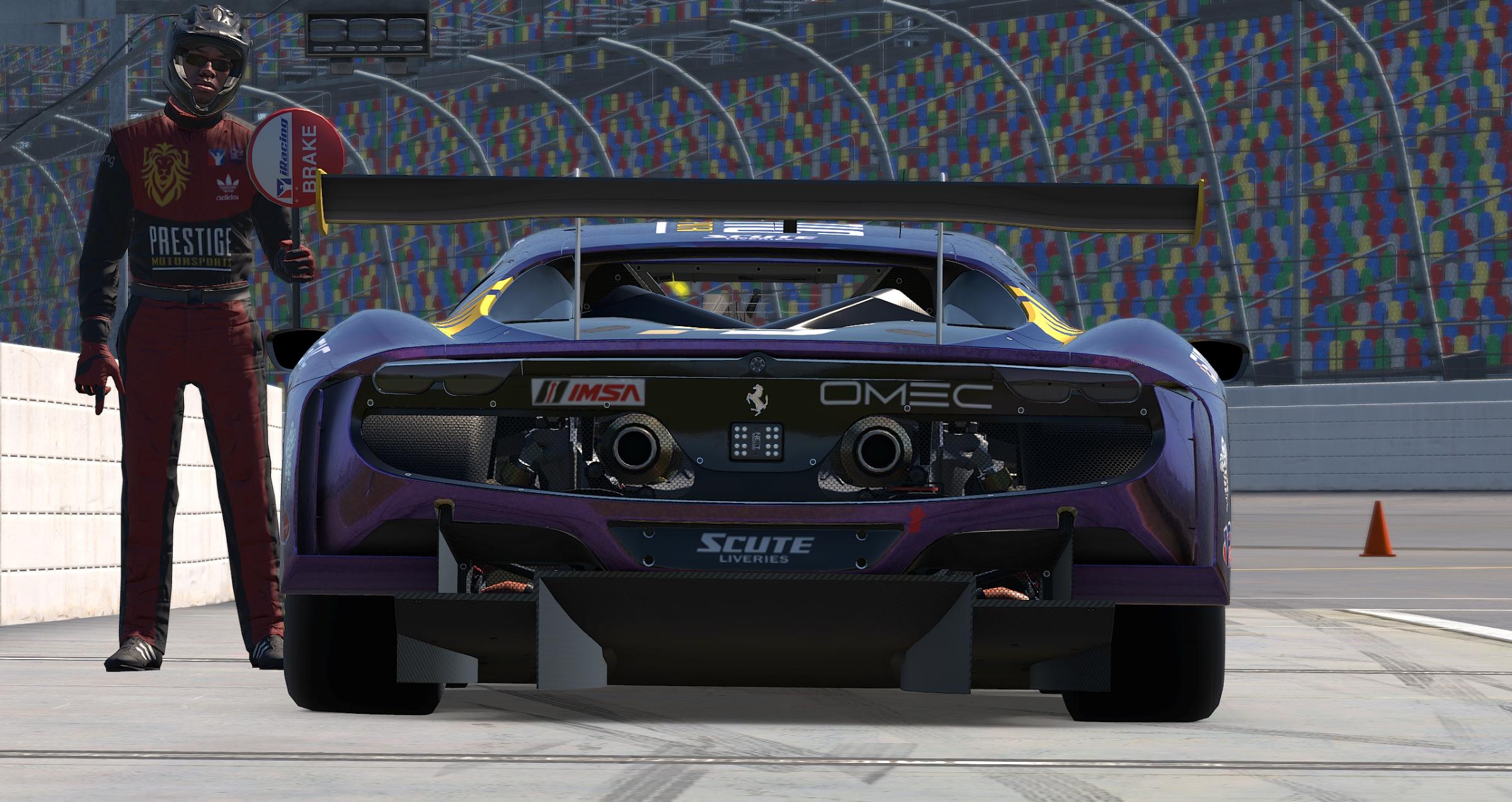 Preview of Prestige Motorsports Ferrari 296 GT3 "Tyrian" v1.2 by Patrick Cantrell