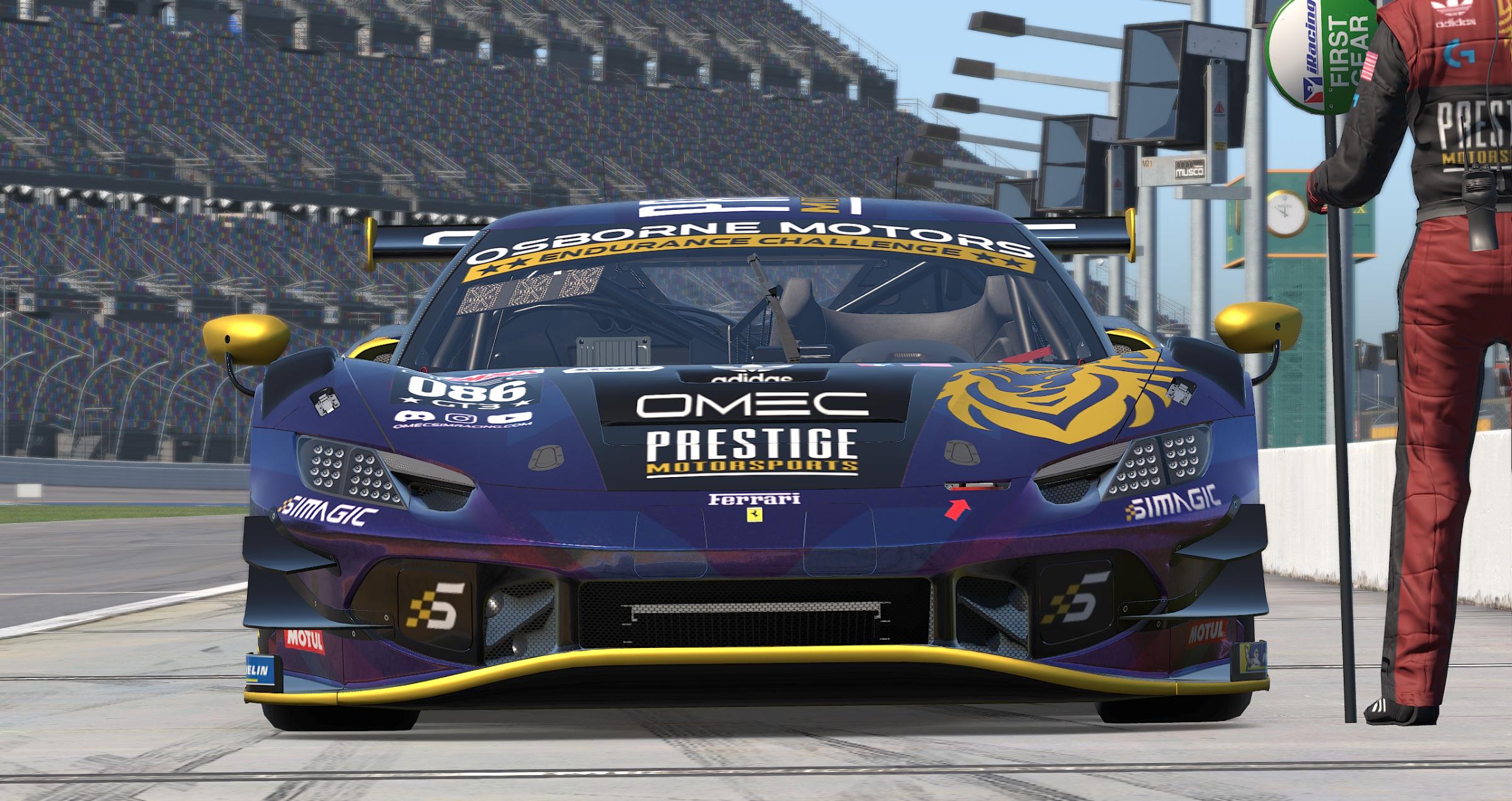 Preview of Prestige Motorsports Ferrari 296 GT3 "Tyrian" v1.2 by Patrick Cantrell