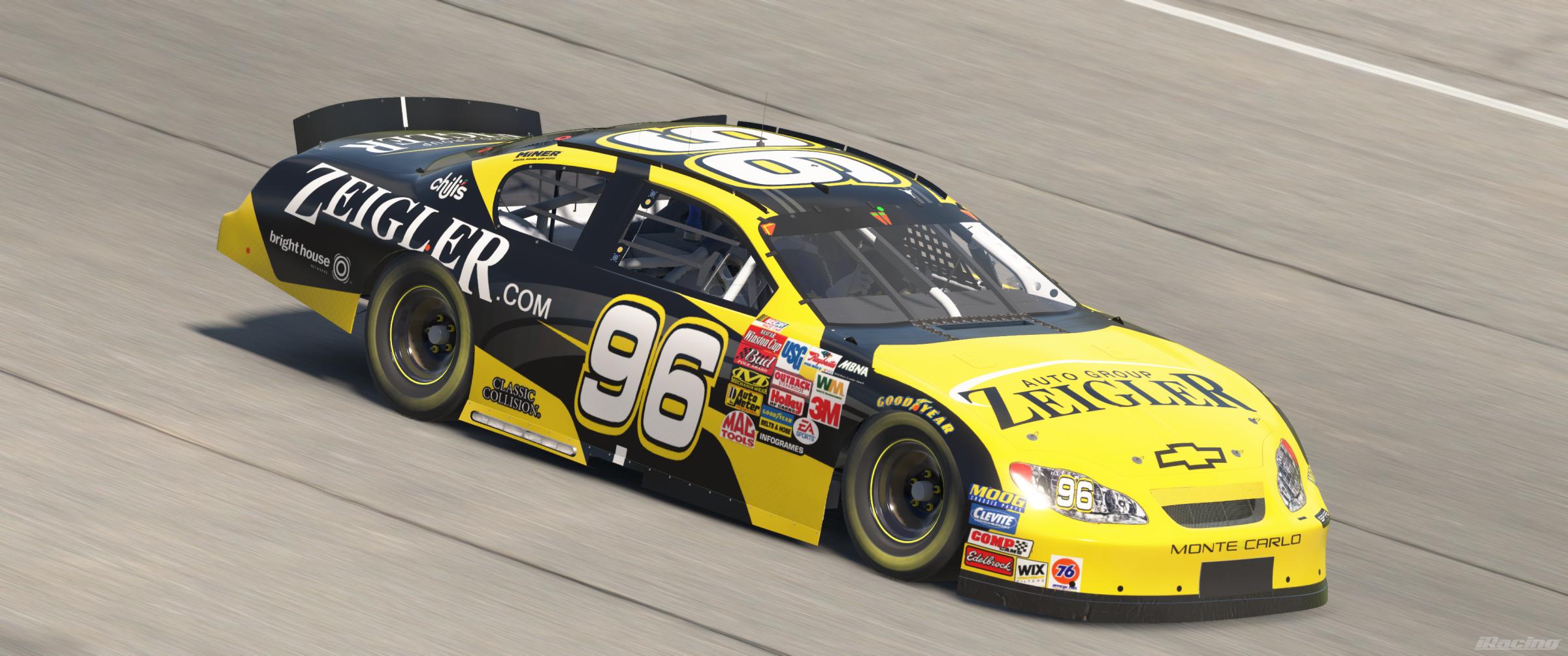 Preview of Zeigler Auto Group / Spire Motorsports Chevrolet Monte Carlo (Speedway / sim number) by Patrick Smith12