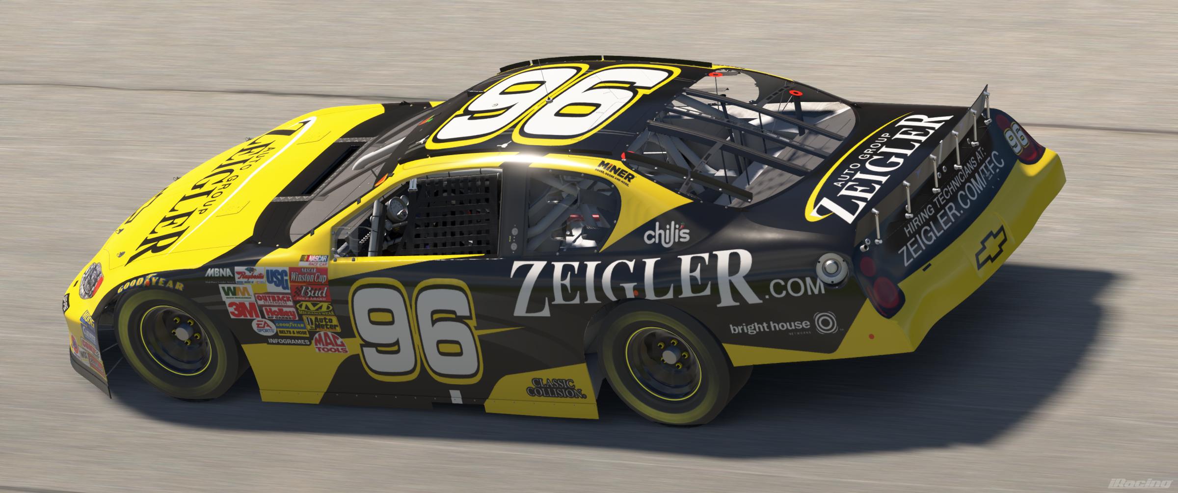 Preview of Zeigler Auto Group / Spire Motorsports Chevrolet Monte Carlo (Speedway / sim number) by Patrick Smith12