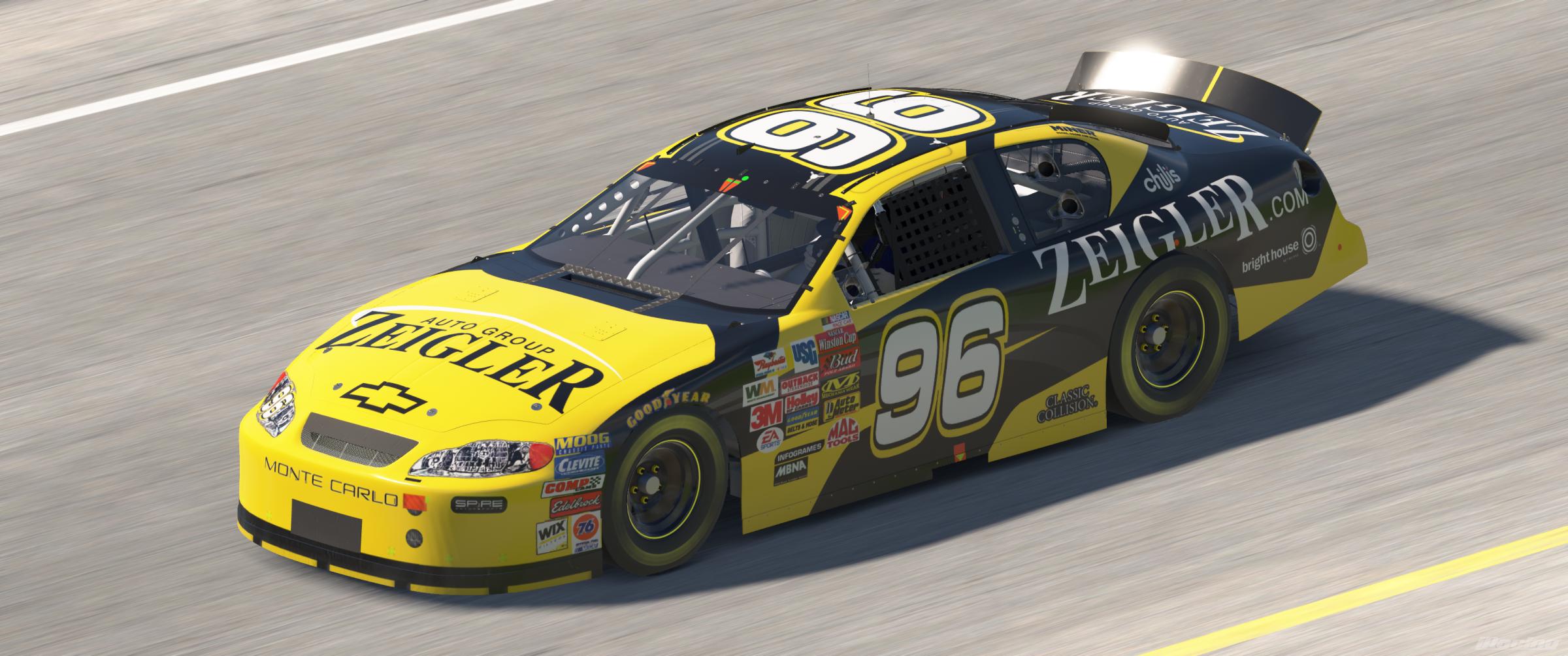 Preview of Zeigler Auto Group / Spire Motorsports Chevrolet Monte Carlo (Super Speedway / sim number) by Patrick Smith12