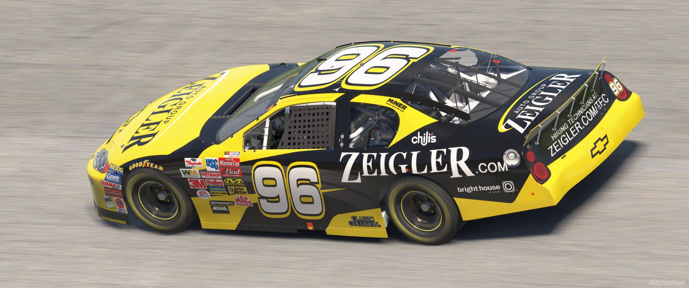 Preview of Zeigler Auto Group / Spire Motorsports Chevrolet Monte Carlo (Super Speedway / sim number) by Patrick Smith12