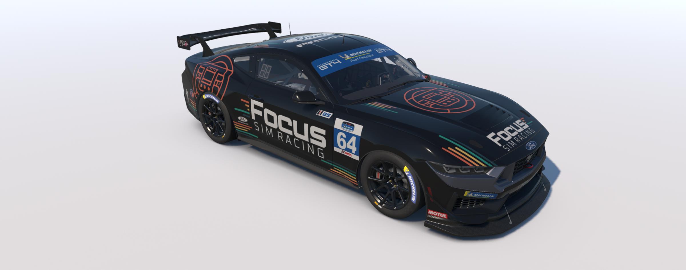 Preview of Focus Sim Racing Ford Mustang GT4 by Jacob Freeman