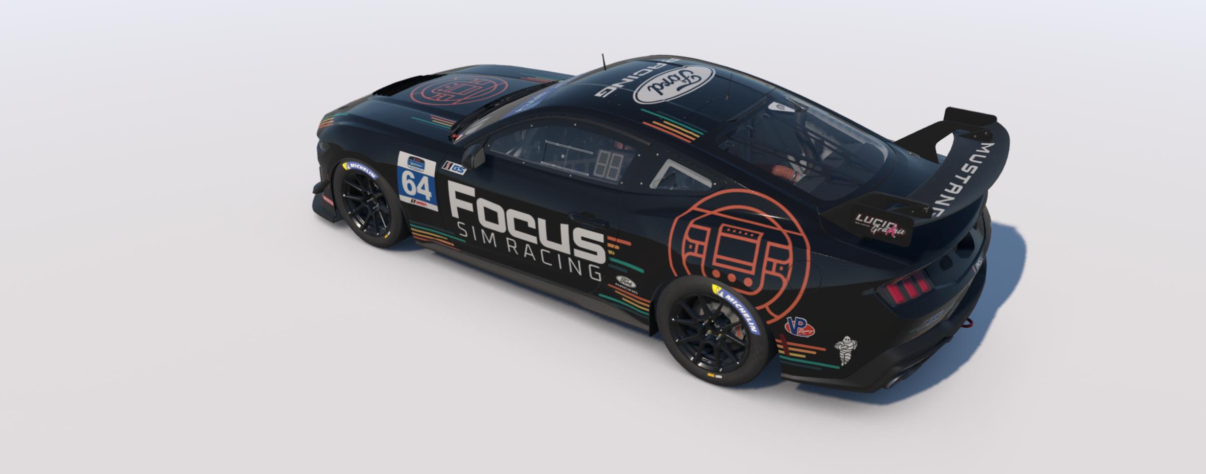 Preview of Focus Sim Racing Ford Mustang GT4 by Jacob Freeman