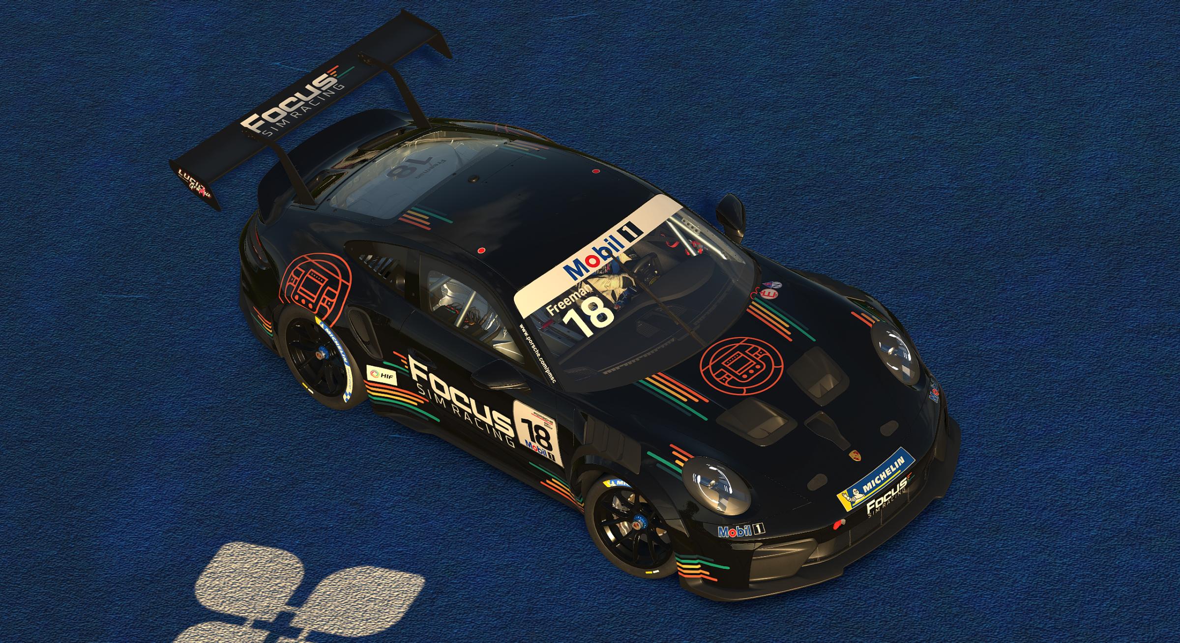 Preview of Focus Sim Racing Porsche 911 Cup (992.2) by Jacob Freeman