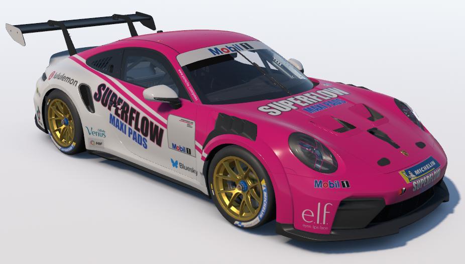 Preview of Days of Thunder Superflow Maxi Pads Porsche Cup 992.2 by Mike W.