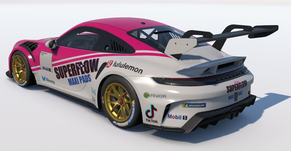 Preview of Days of Thunder Superflow Maxi Pads Porsche Cup 992.2 by Mike W.