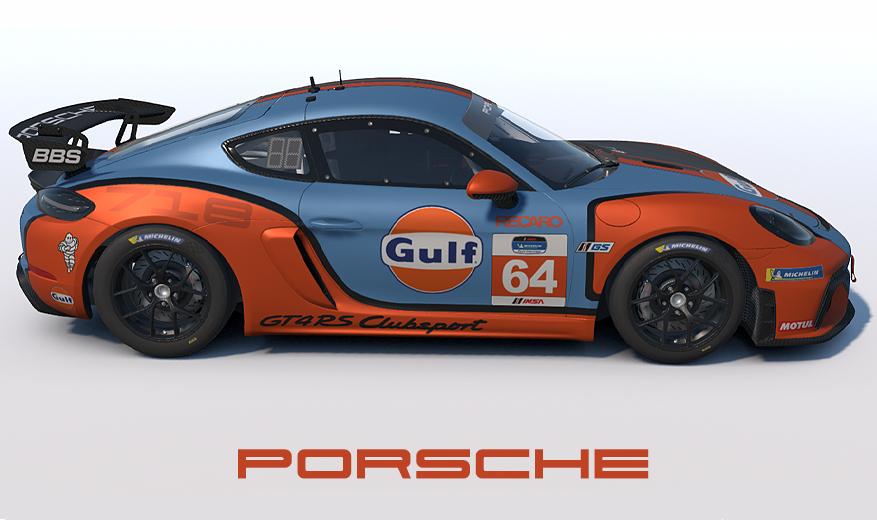 Preview of Half & Half GT4 RS Clubsport Gulf by Francisco Montes
