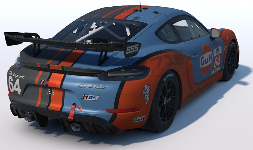 Preview of Half & Half GT4 RS Clubsport Gulf by Francisco Montes