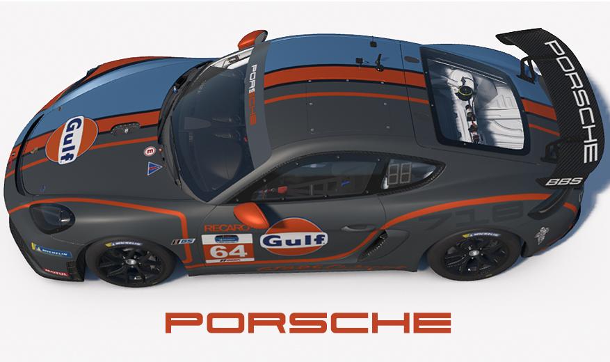 Preview of Half & Half GT4 RS Clubsport Gulf by Francisco Montes