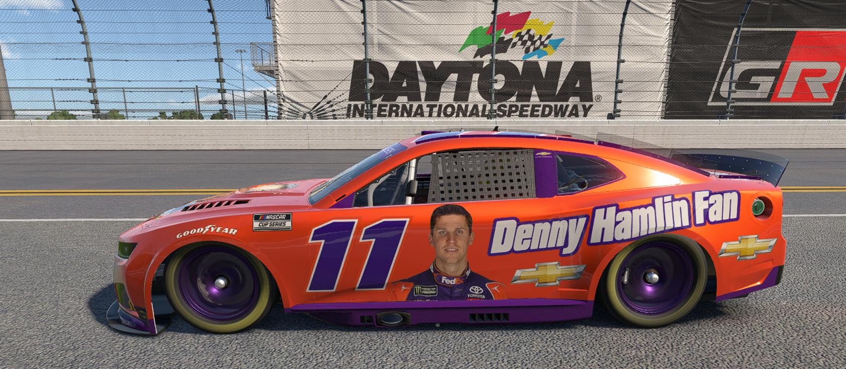 Preview of Denny Hamlin Tribute Car by JW Salyers