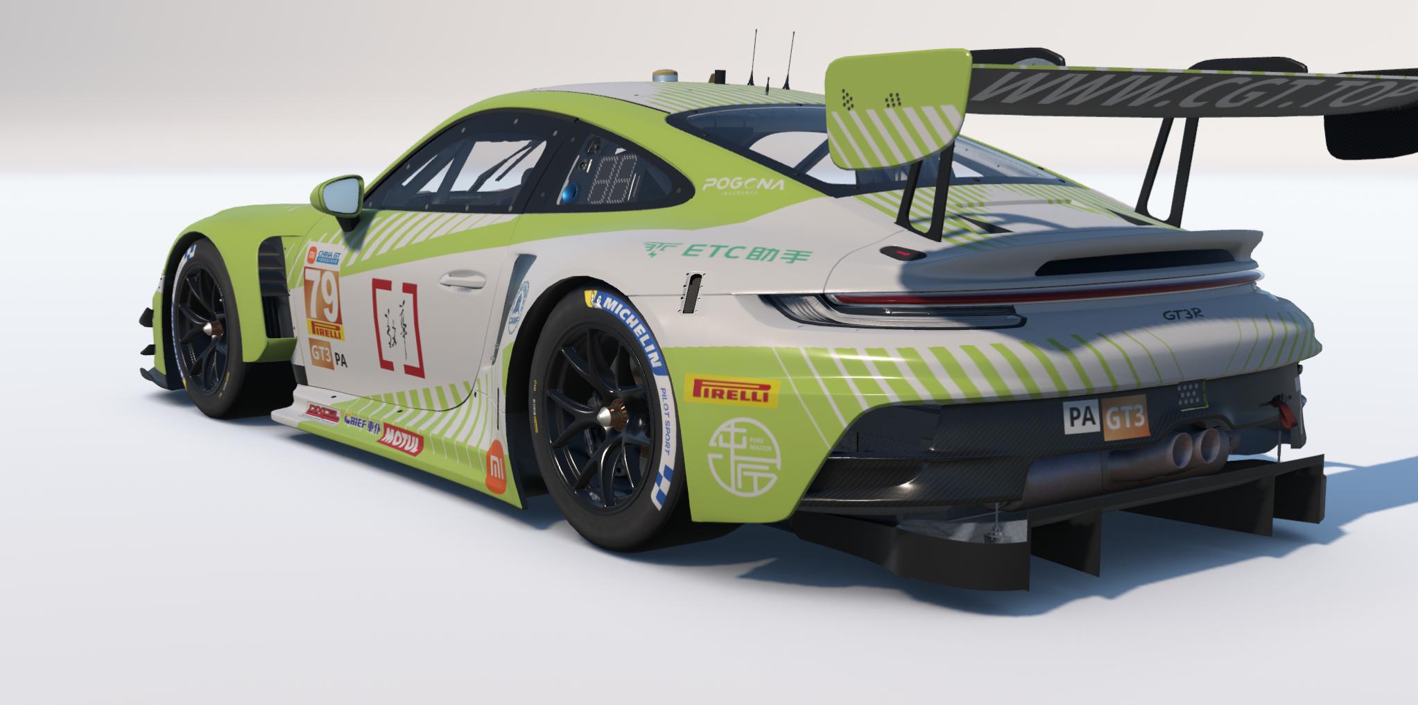 Loek Hartog Phantom Global Racing 2026 Zhuhai China GT Car #79 by Keith ...