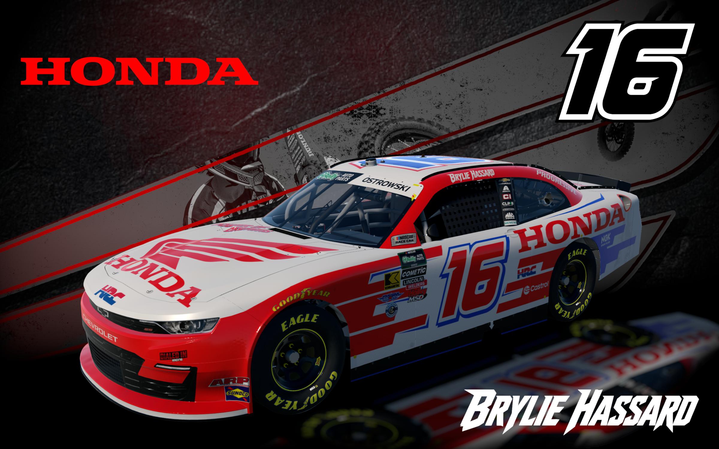 Preview of Brylie Hassard 2026 Honda HRC Chevrolet (Fictional) by Nathaniel O.