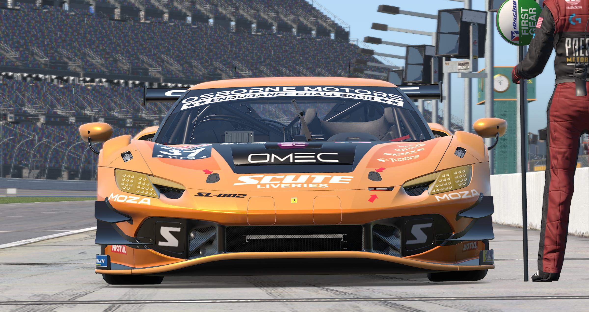 Preview of Scute Liveries Ferrari 296 GT3 "Slider" v1.0 by Patrick Cantrell