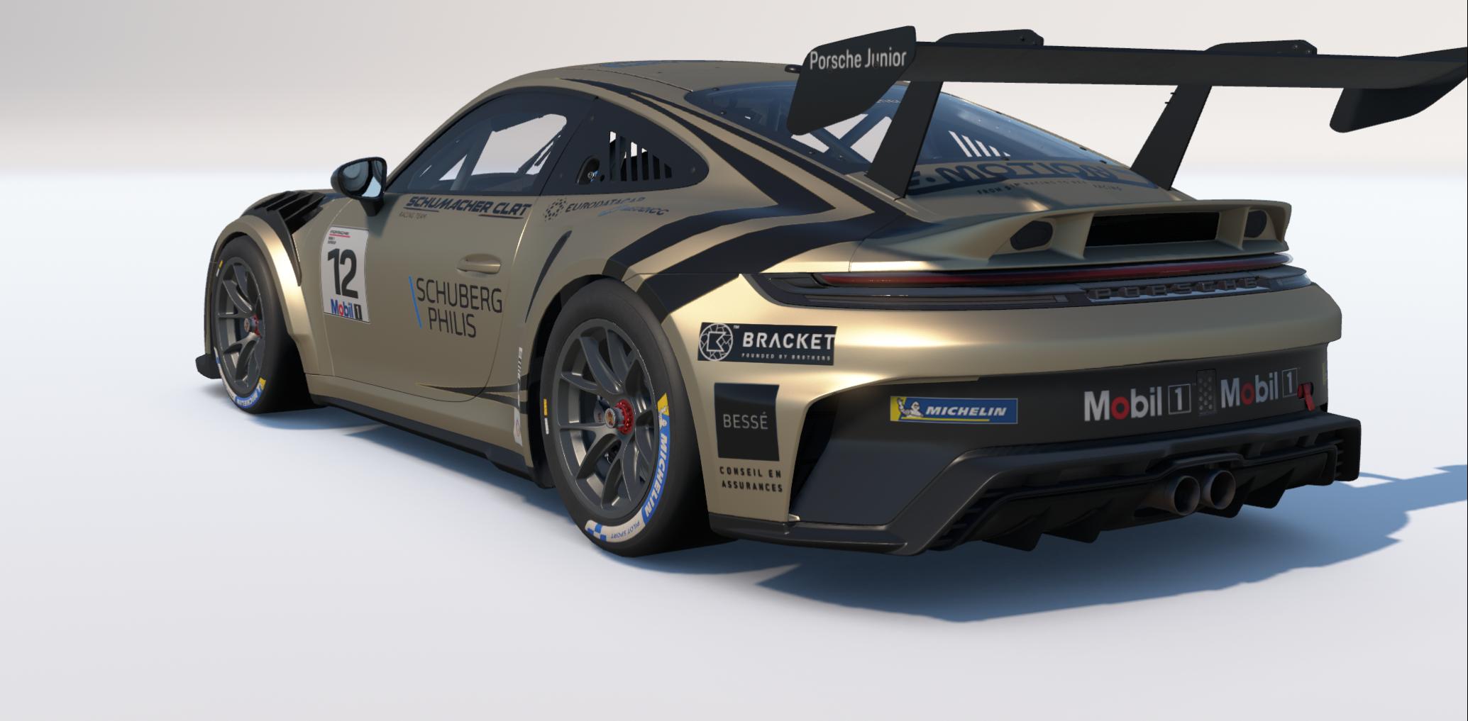 Preview of Schumacher CLTR Car #12 - 2026 Porsche Mobile 1 Supercup - Flynt Schuring by Keith Archer