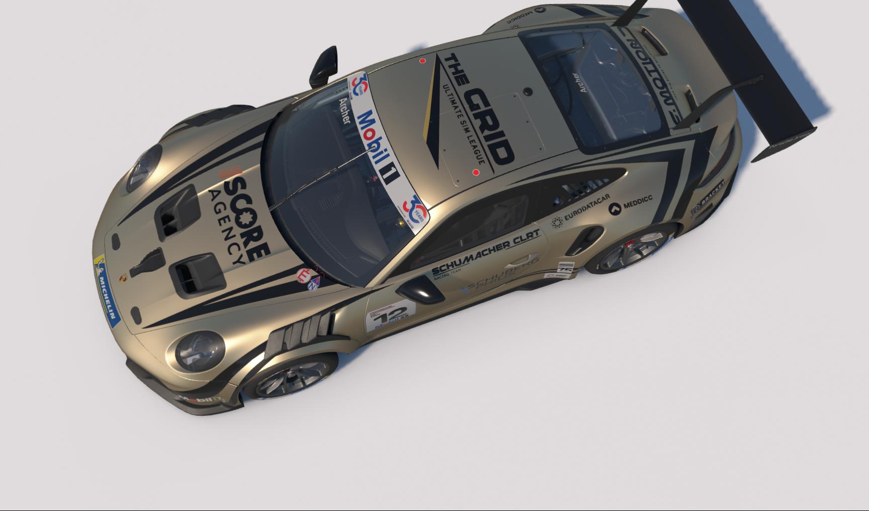 Preview of Schumacher CLTR Car #12 - 2026 Porsche Mobile 1 Supercup - Flynt Schuring by Keith Archer