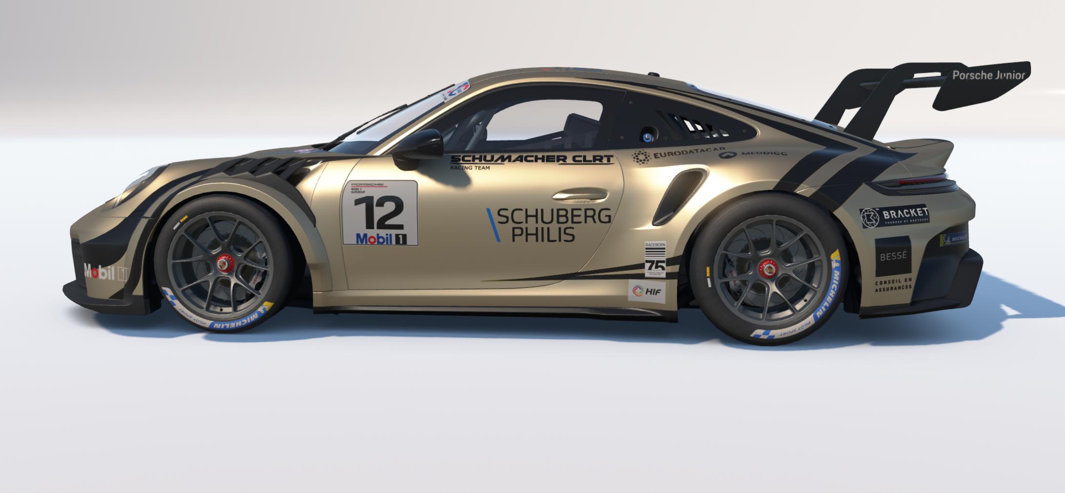 Preview of Schumacher CLTR Car #12 - 2026 Porsche Mobile 1 Supercup - Flynt Schuring by Keith Archer