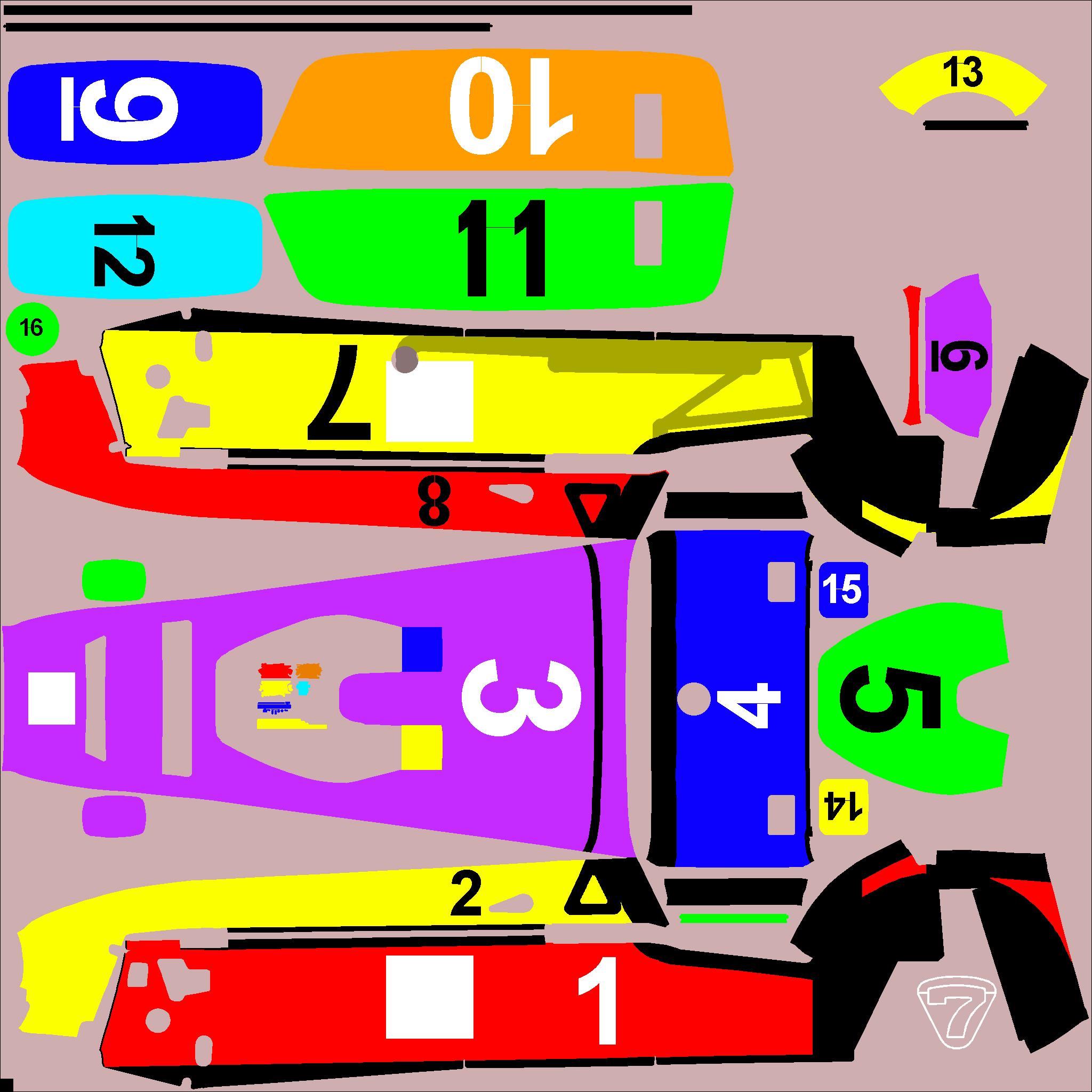 Preview of Caterham Academy Colors by Clyde Coman
