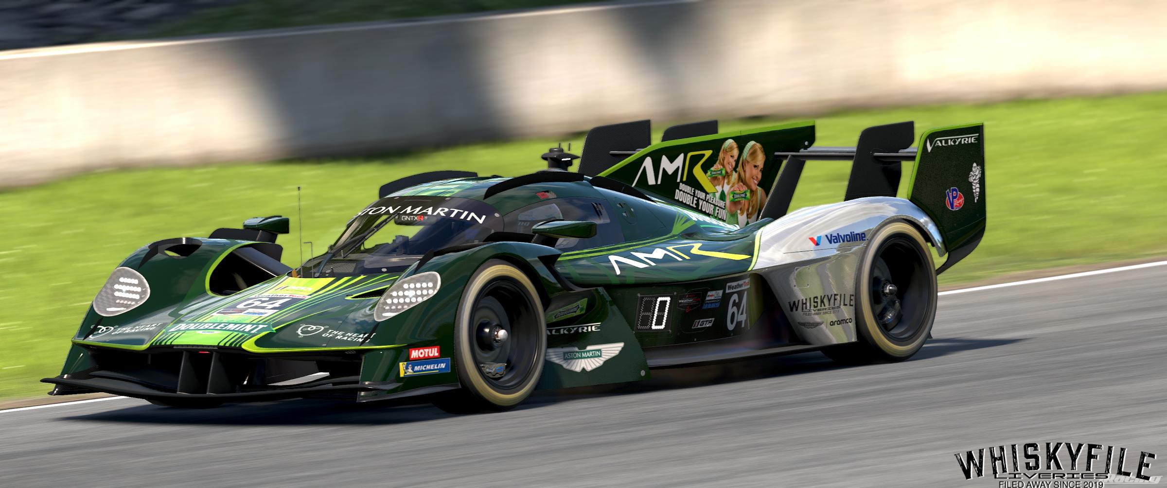 Preview of Doublemint Heart of Racing Aston Martin Valkyrie AMR-LMH by Joshua JD Miller