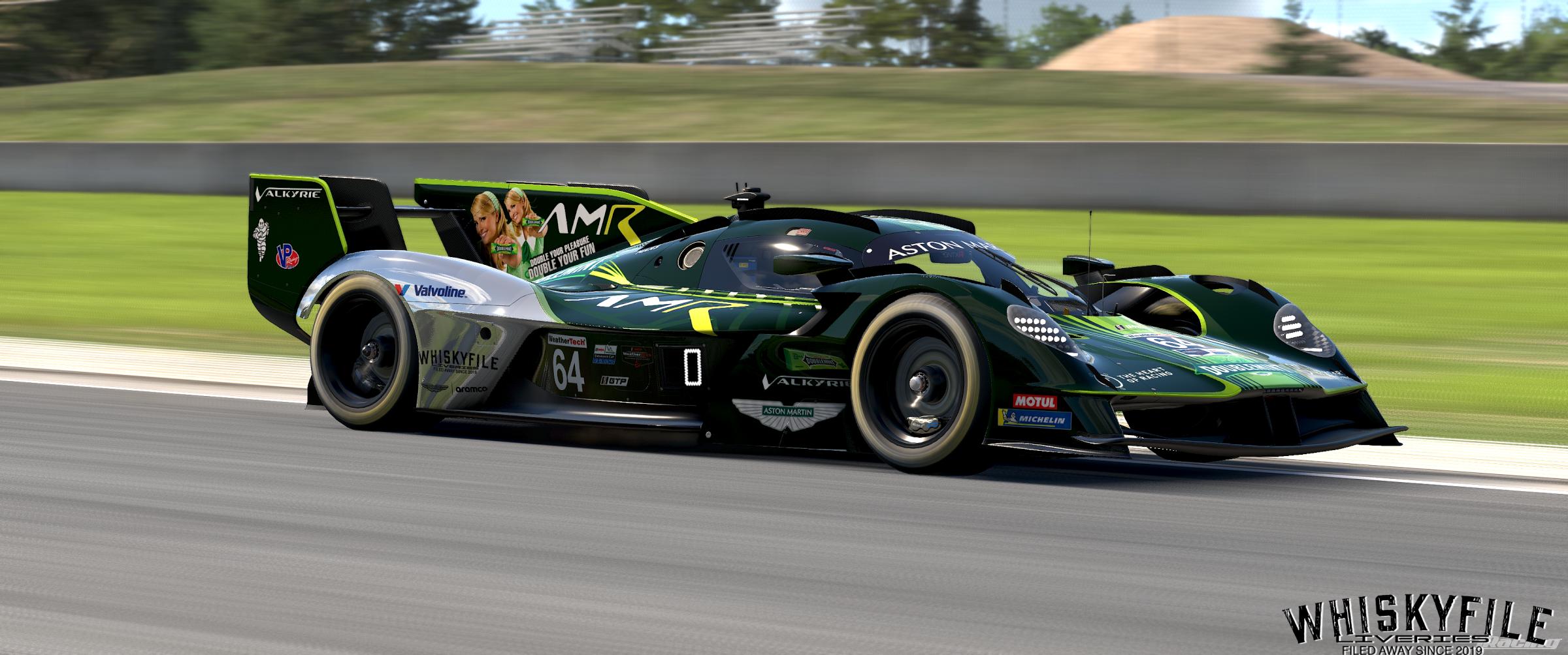 Preview of Doublemint Heart of Racing Aston Martin Valkyrie AMR-LMH by Joshua JD Miller