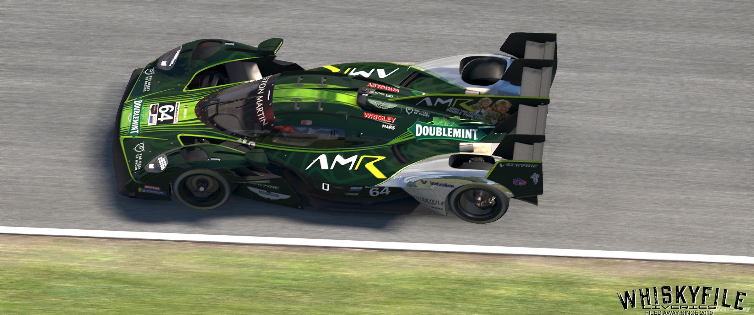 Preview of Doublemint Heart of Racing Aston Martin Valkyrie AMR-LMH by Joshua JD Miller