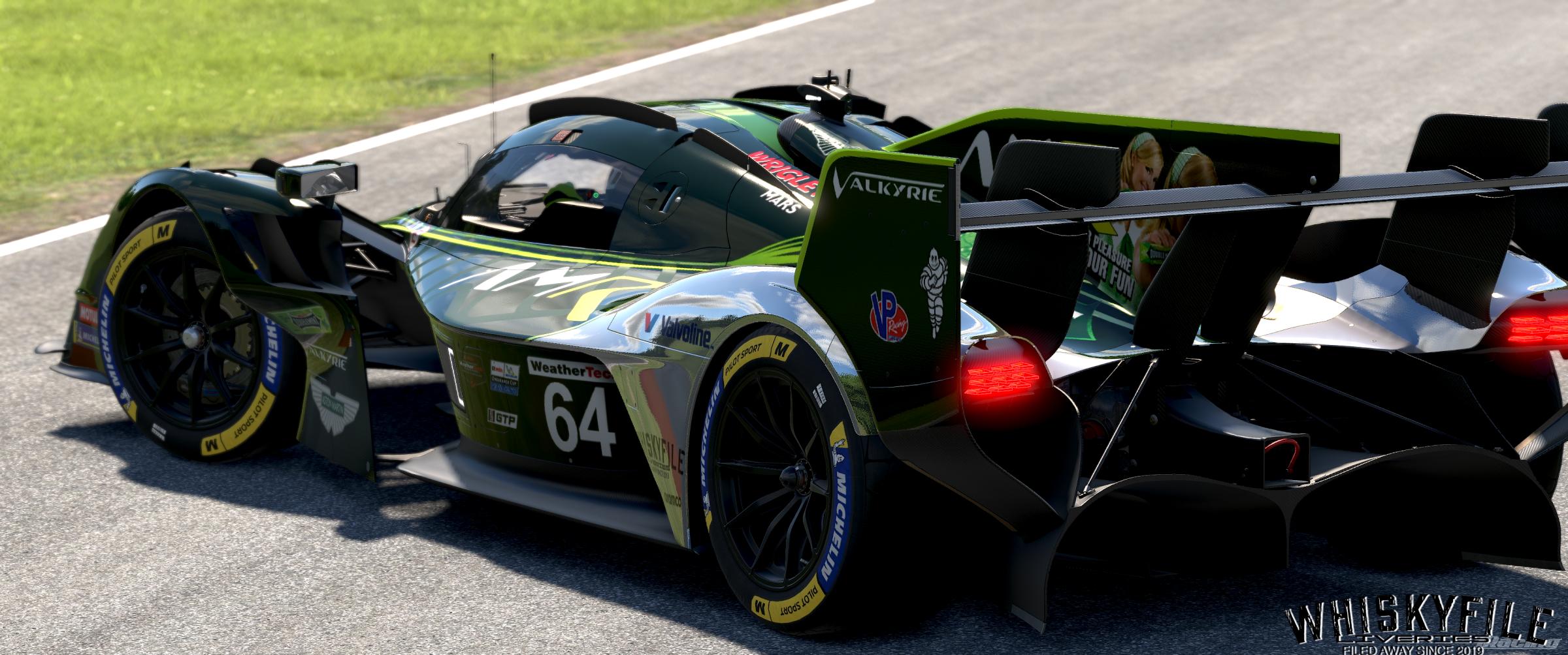 Preview of Doublemint Heart of Racing Aston Martin Valkyrie AMR-LMH by Joshua JD Miller