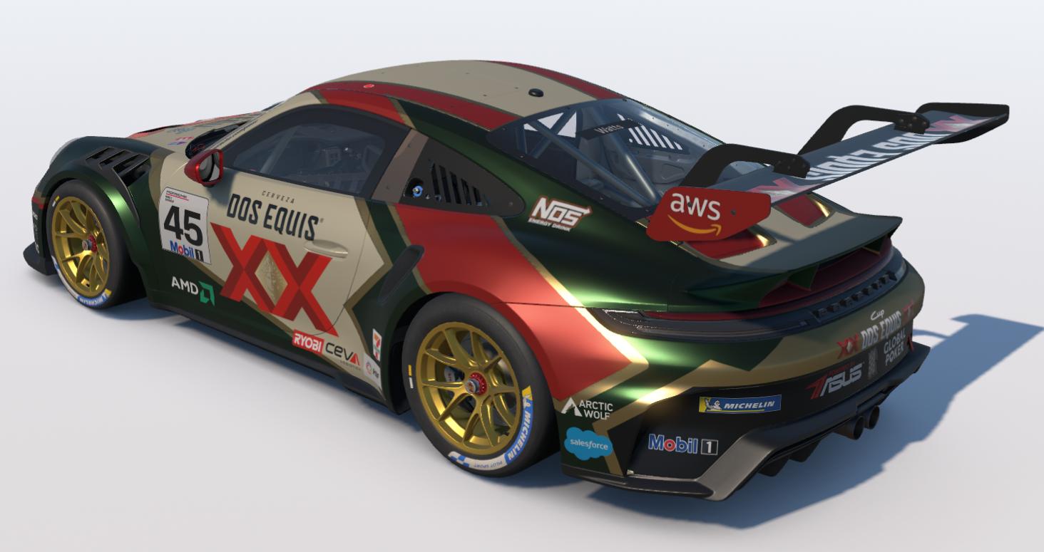 Preview of Dos Equis v2.0 Porsche Cup 992.2  by Mike W.