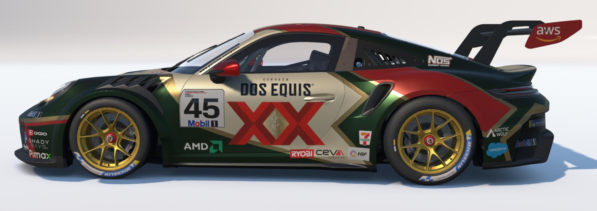 Preview of Dos Equis v2.0 Porsche Cup 992.2  by Mike W.