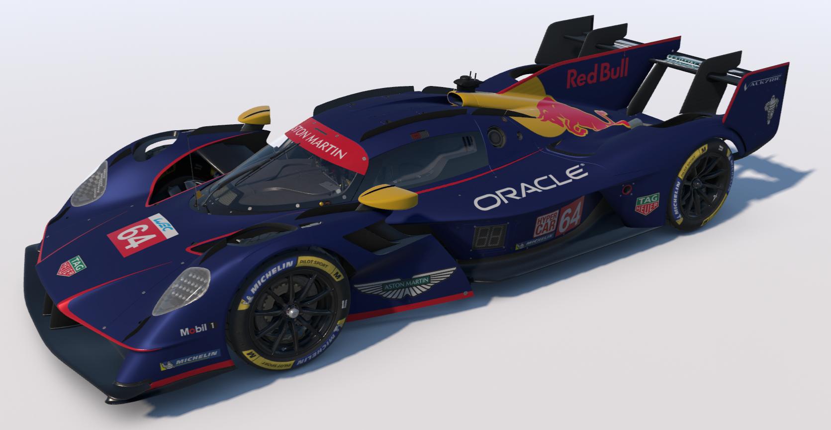 Preview of Aston Martin Valkyrie RED BULL livery by Carlos R. F.