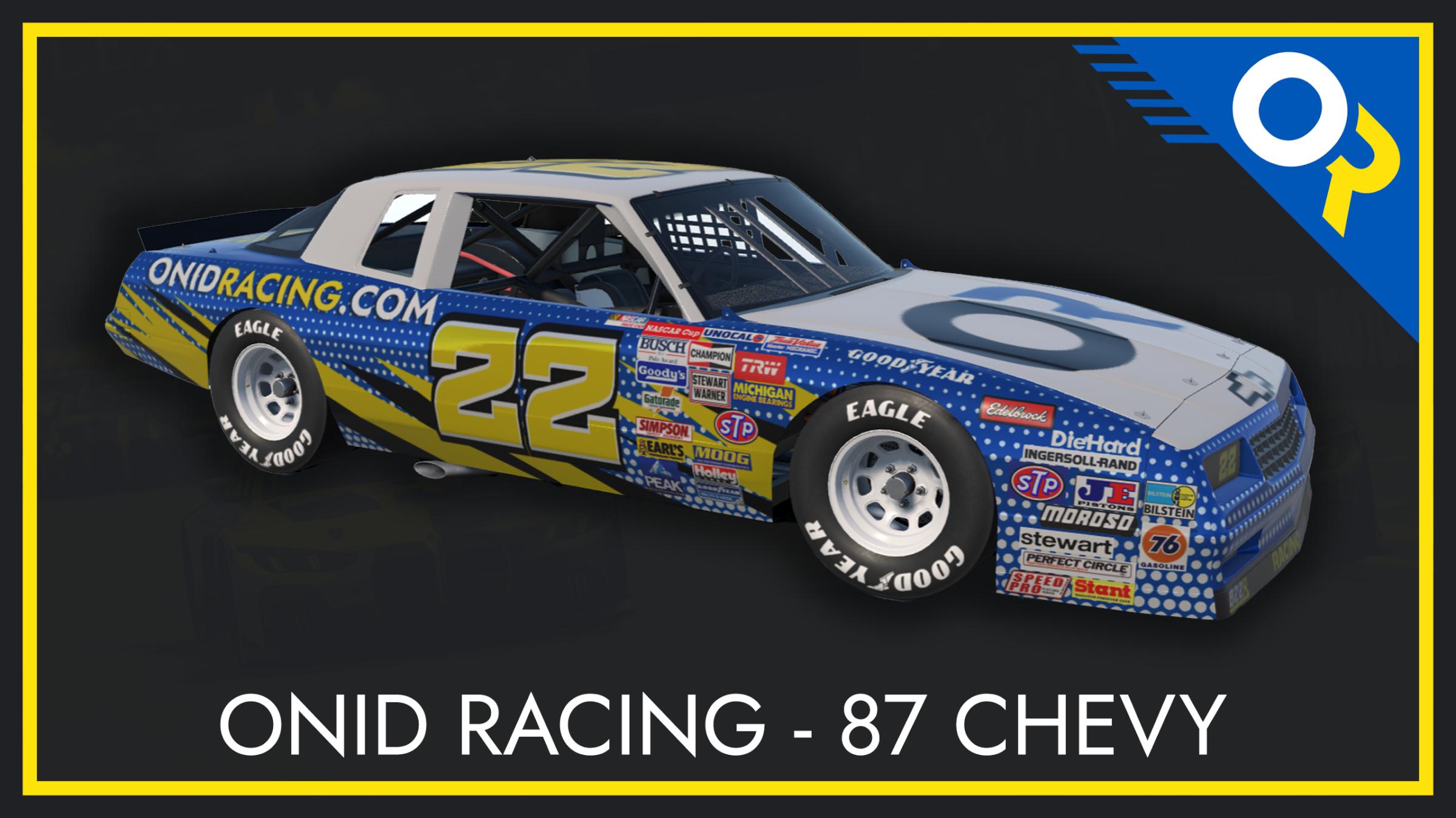 Preview of oNiD Racing 2026 - 1987 Chevrolet Monte Carlo by Ben F B.
