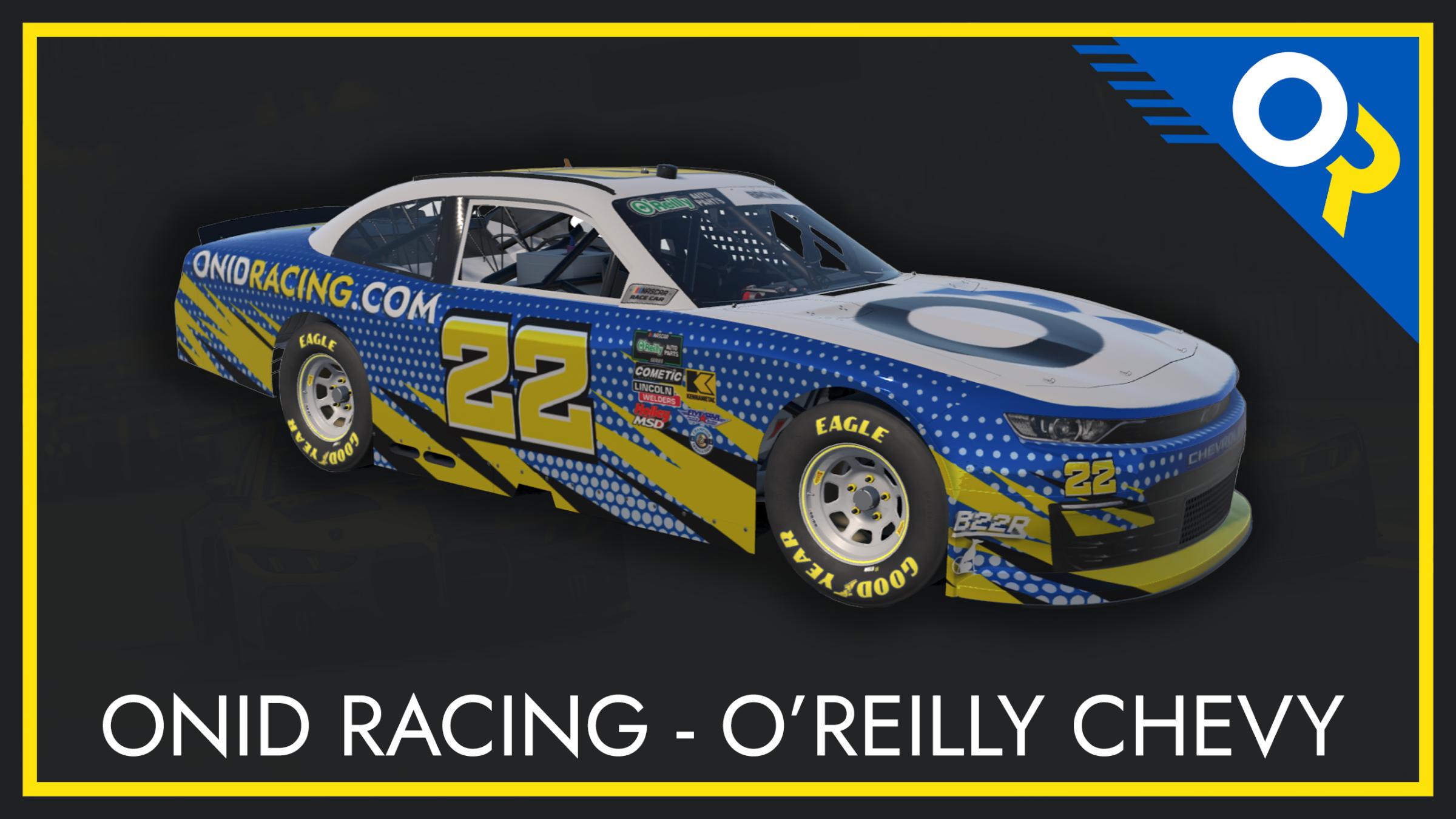 Preview of oNiD Racing 2026 - OReilly Chevy by Ben F B.