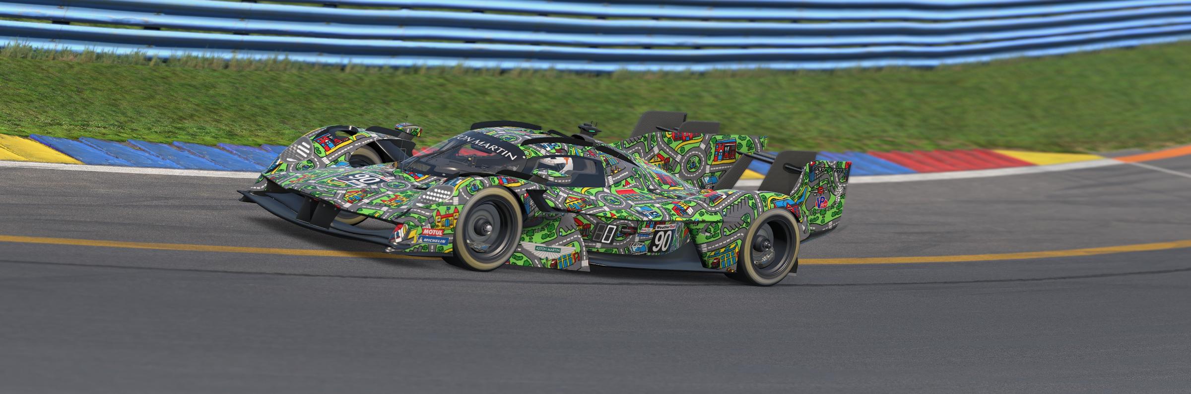 Preview of Car City Rug - Aston Martin Valkyrie by Carson Rowland