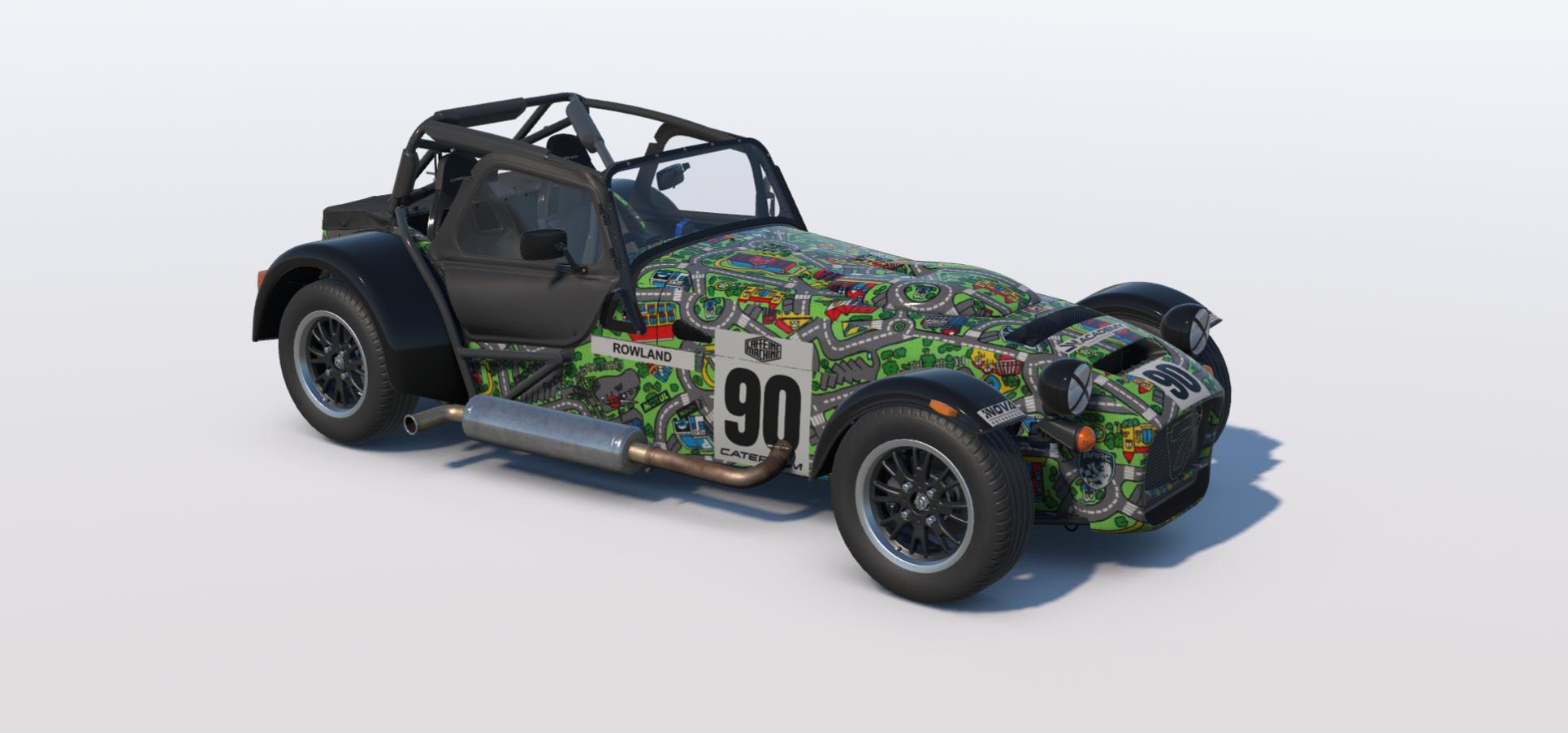 Preview of Car City Rug - Caterham Academy by Carson Rowland