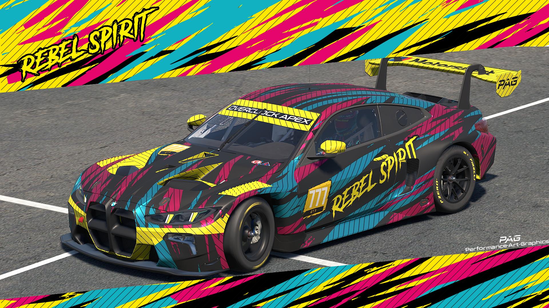 Preview of BMW M4 GT3 EVO Rebel Spirit by Gio J J.