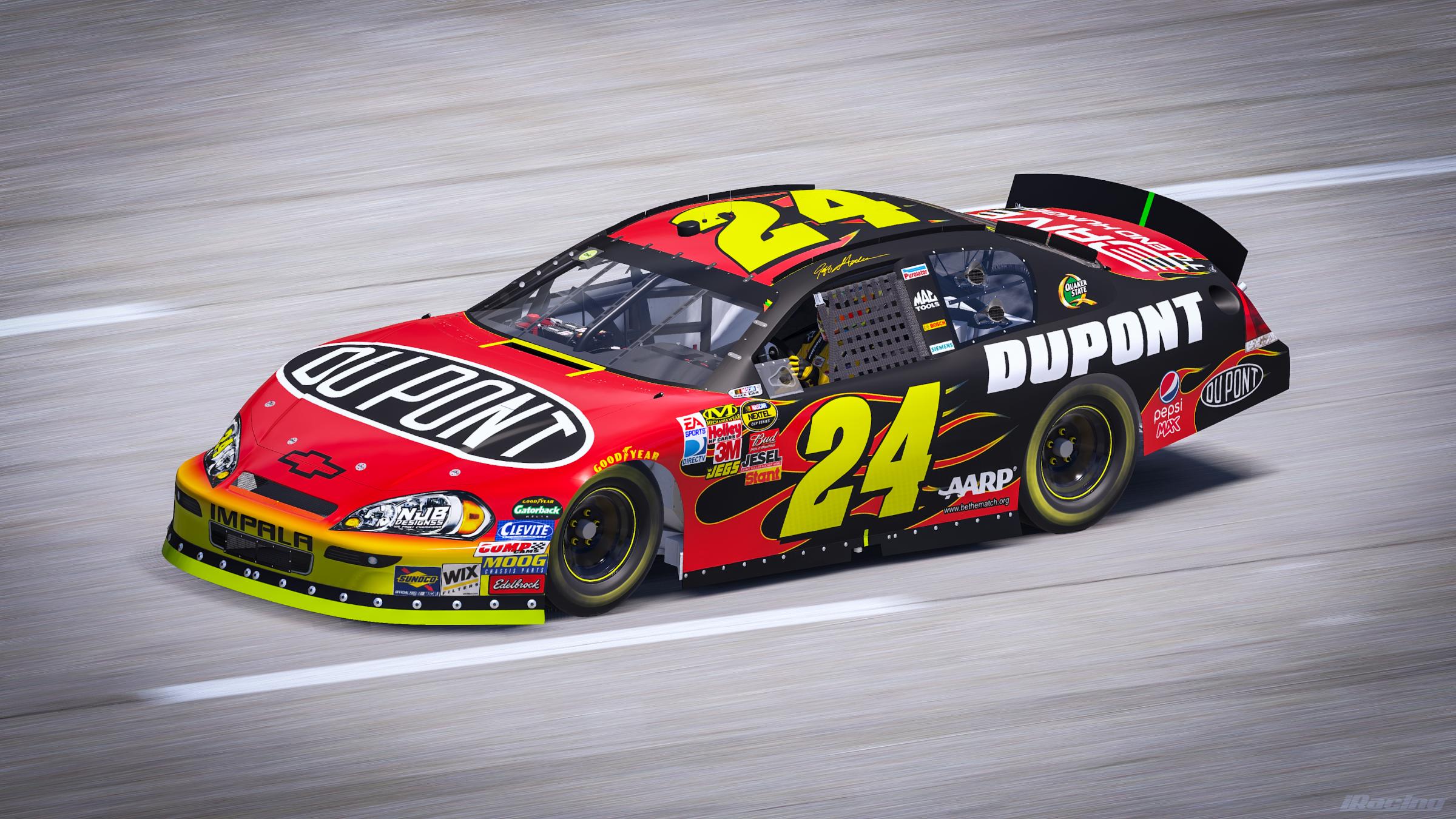 Preview of #24 Jeff Gordon 2009-2011 Dupont Impala Sim Stamp by Noah B.