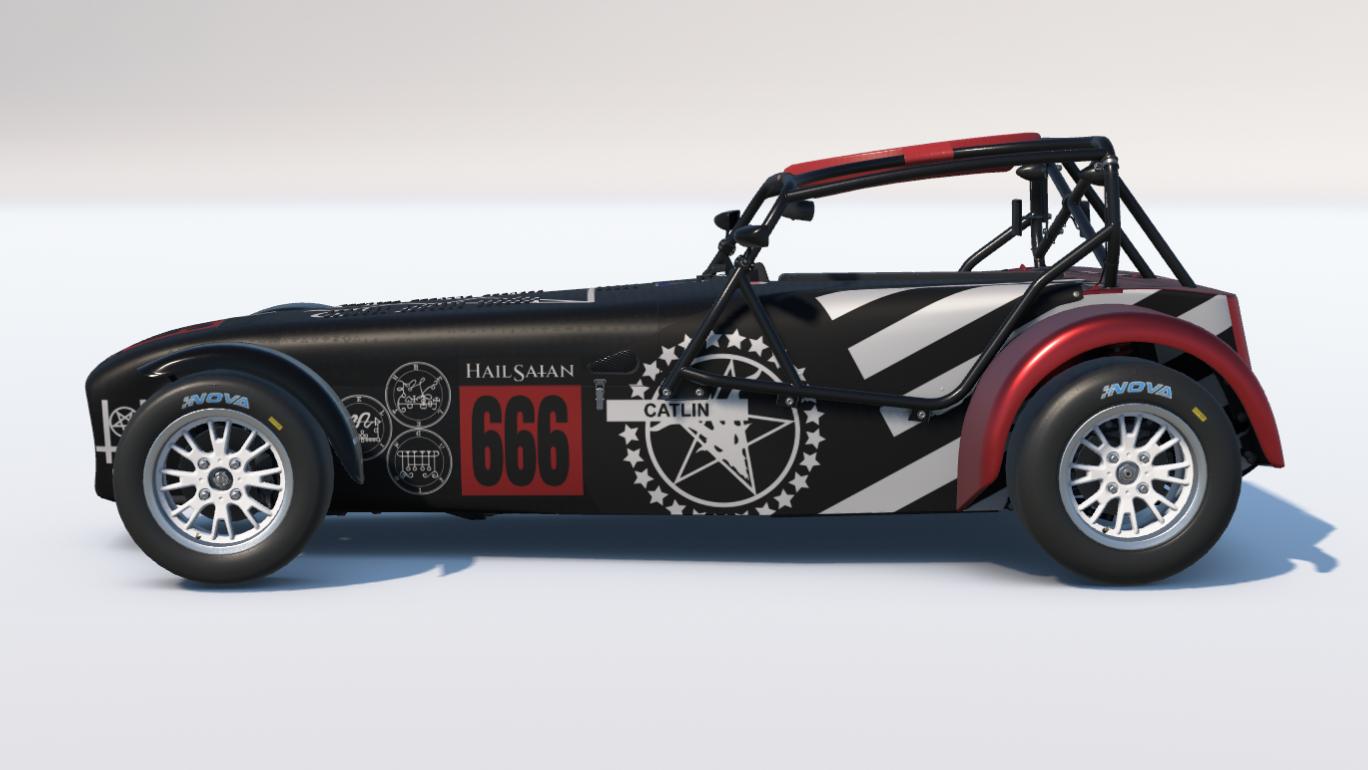Preview of "HAIL SAtAN" Caterham 420R by Carson C.