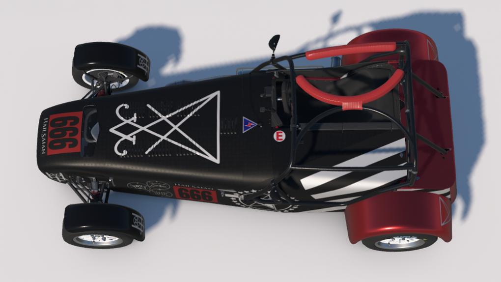 Preview of "HAIL SAtAN" Caterham 420R by Carson C.