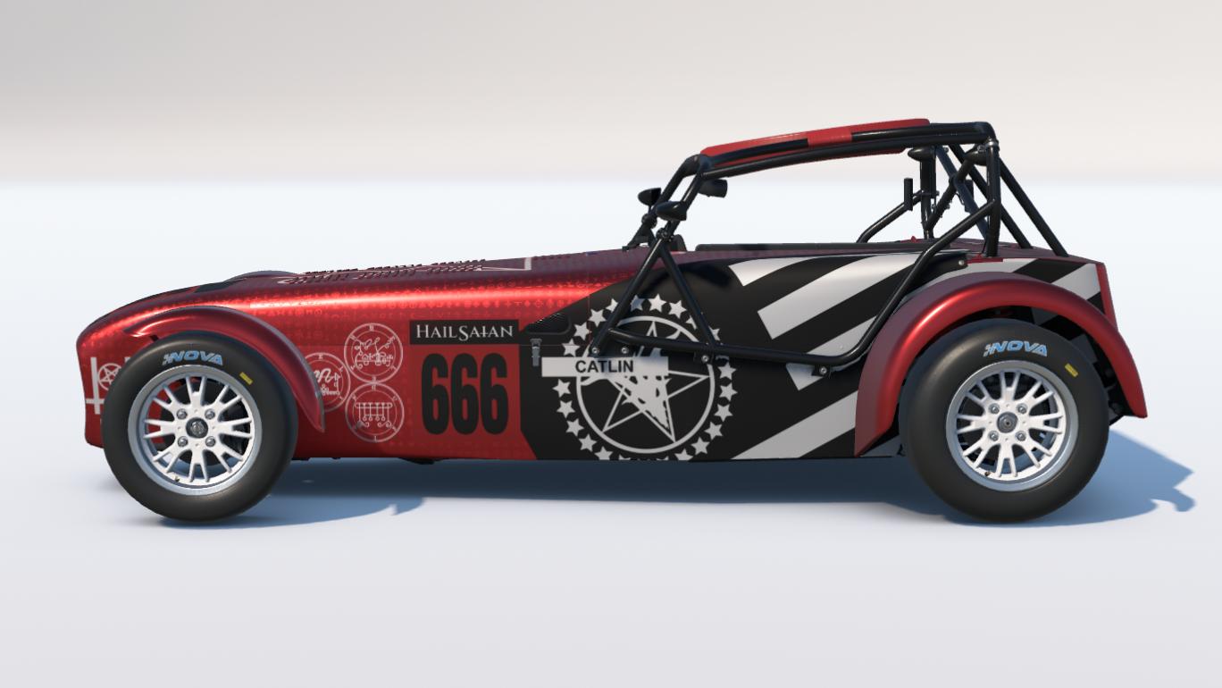 Preview of "HAIL SAtAN" RD Caterham 420R by Carson C.